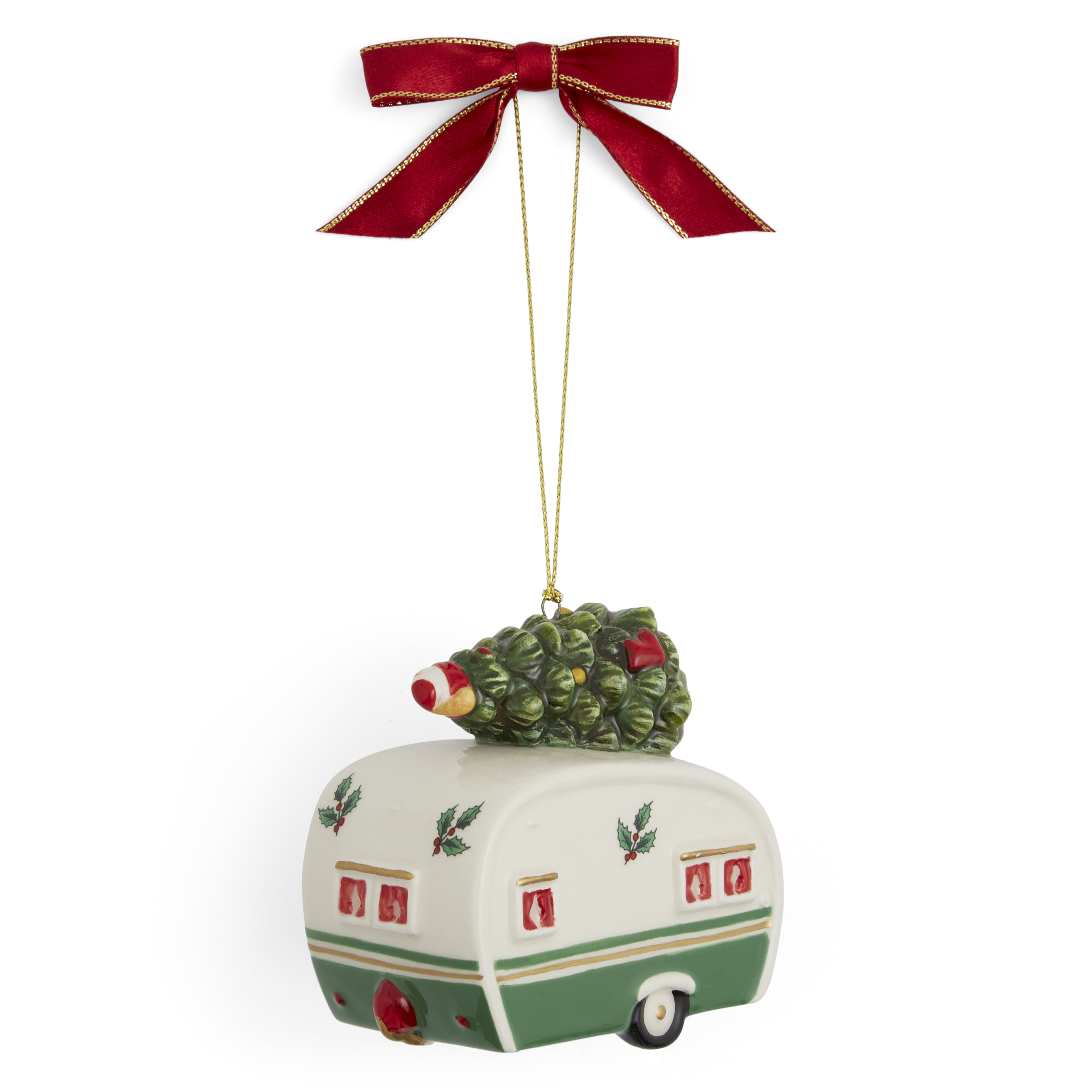 Camping Christmas Ornament, Camper Ornament, RV Ornament
