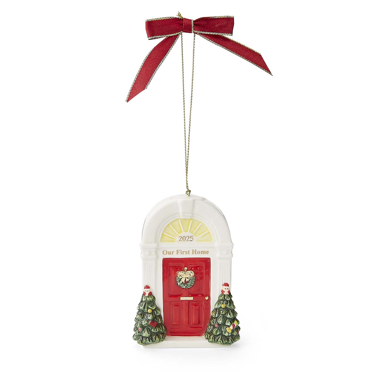 Christmas Tree First Home Door Ornament image number null