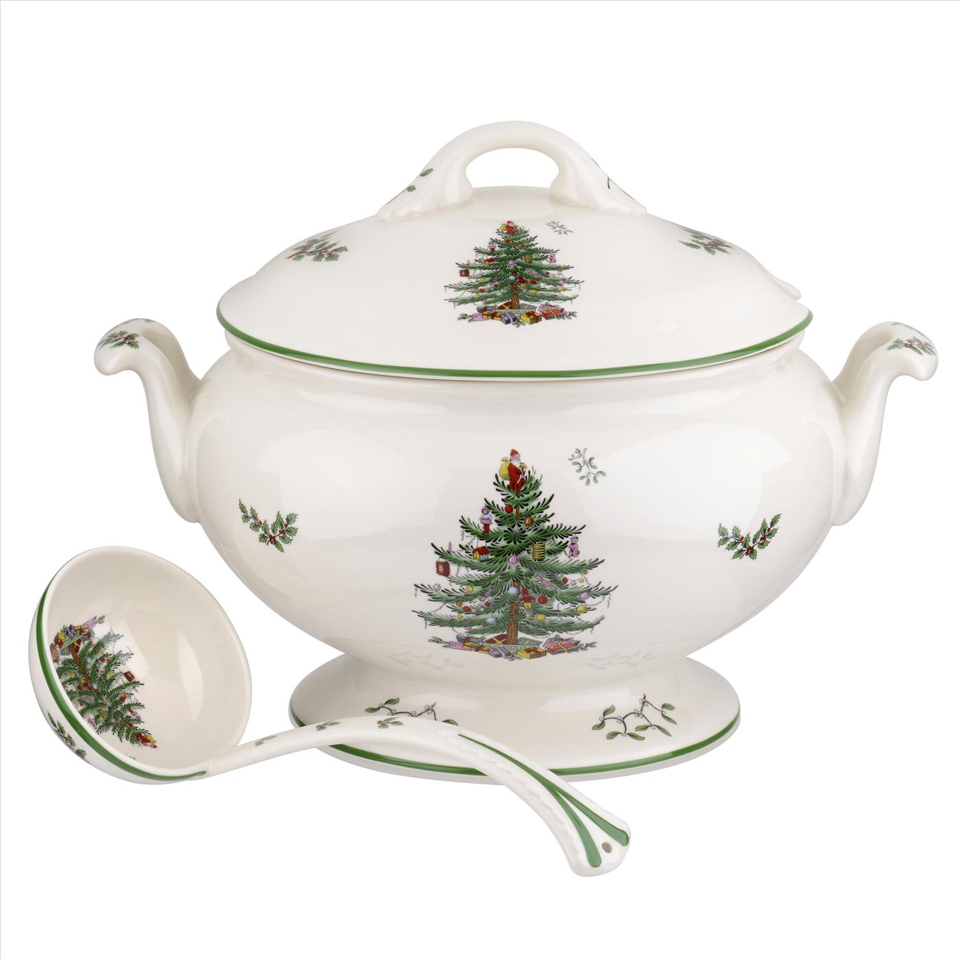 Spode Christmas Tree Footed Tureen image number null