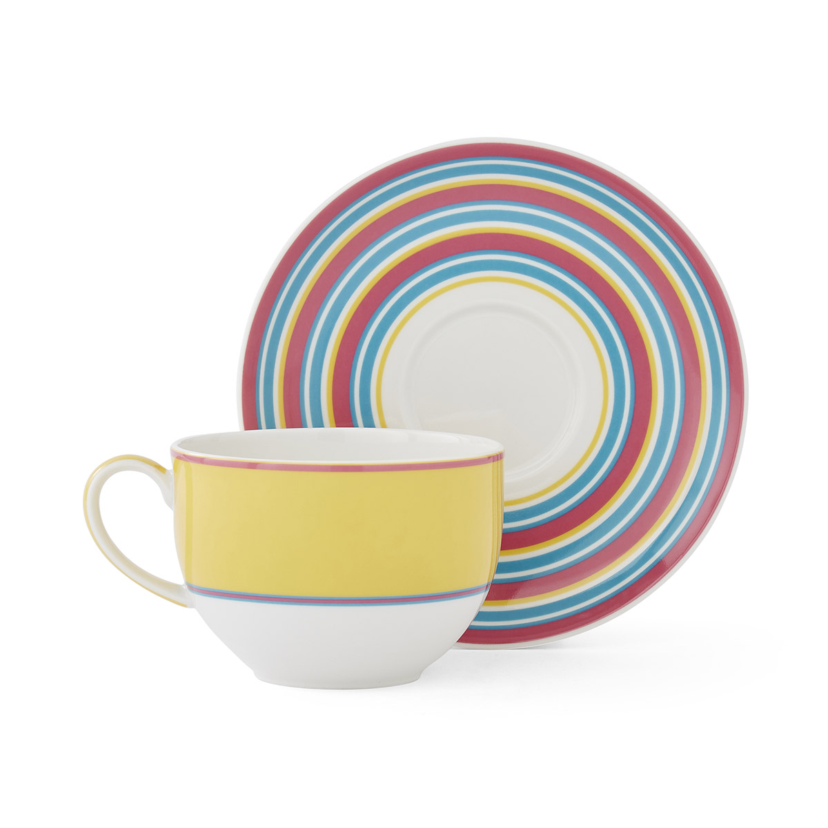 Kit Kemp Calypso Teacup & Saucer - Yellow image number null