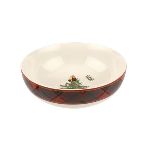 Christmas Tree Tartan 6.5 Inch Bowl image number null