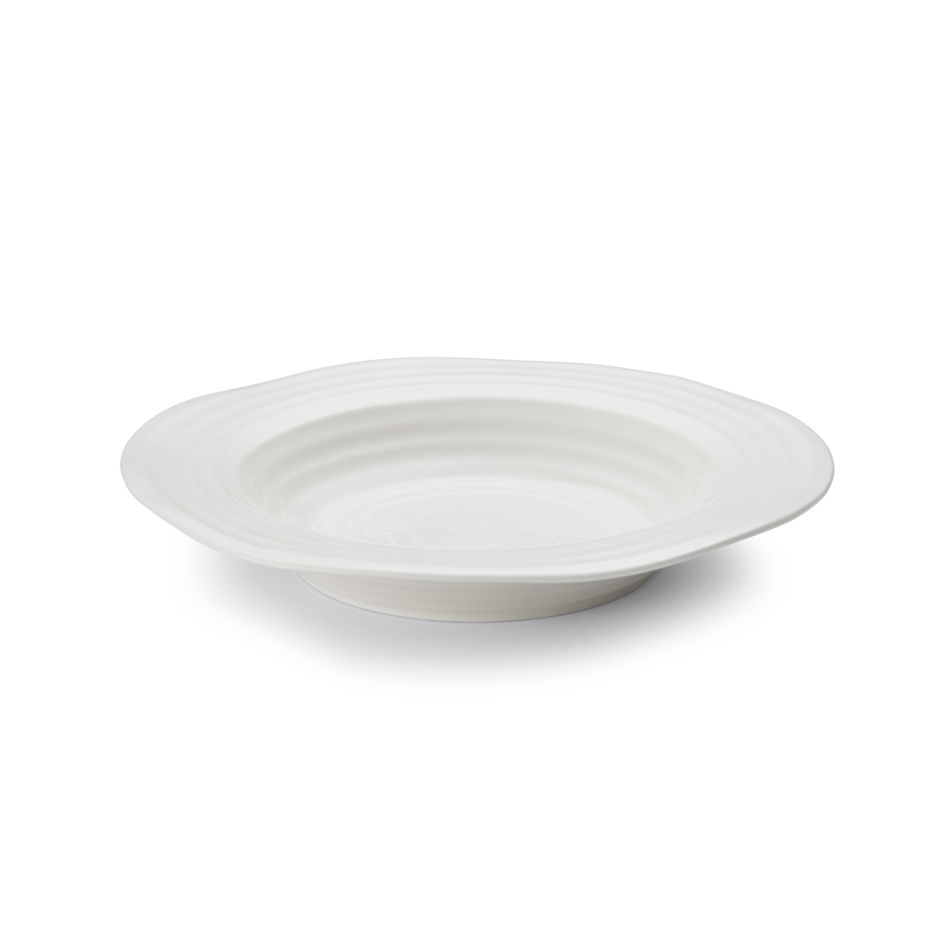 Sophie Conran Rimmed Soup Plate Set, White image number null