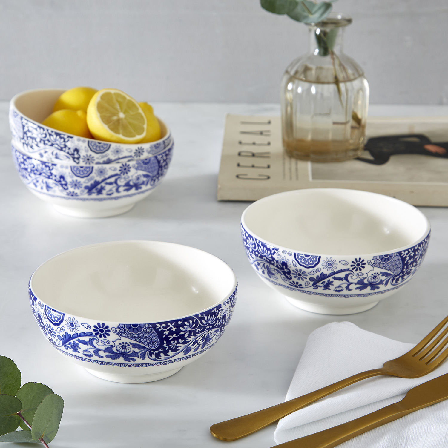 Brocato Set of 4 Bowls, 5.5 Inch image number null