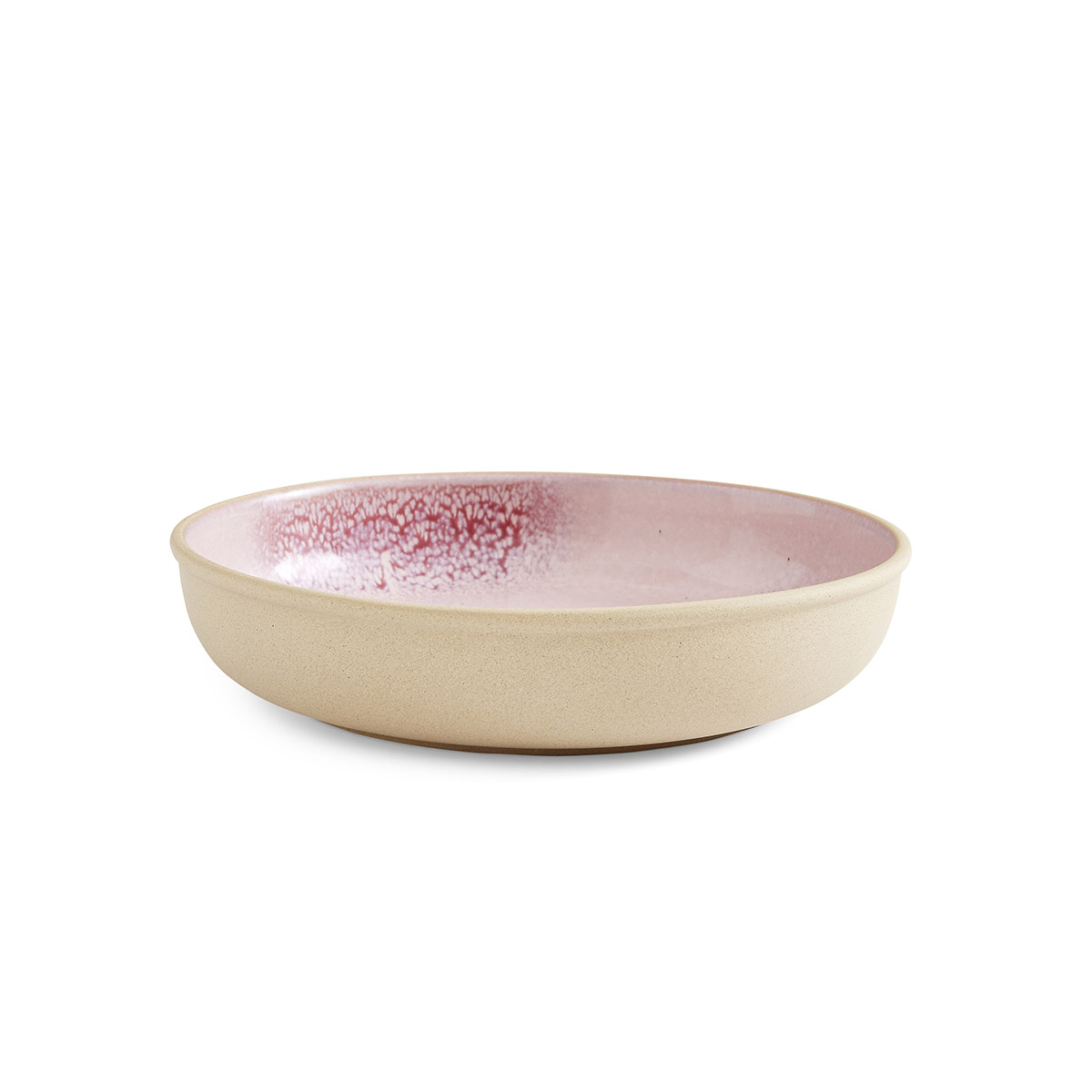 Minerals Low bowl, Rose Quartz image number null