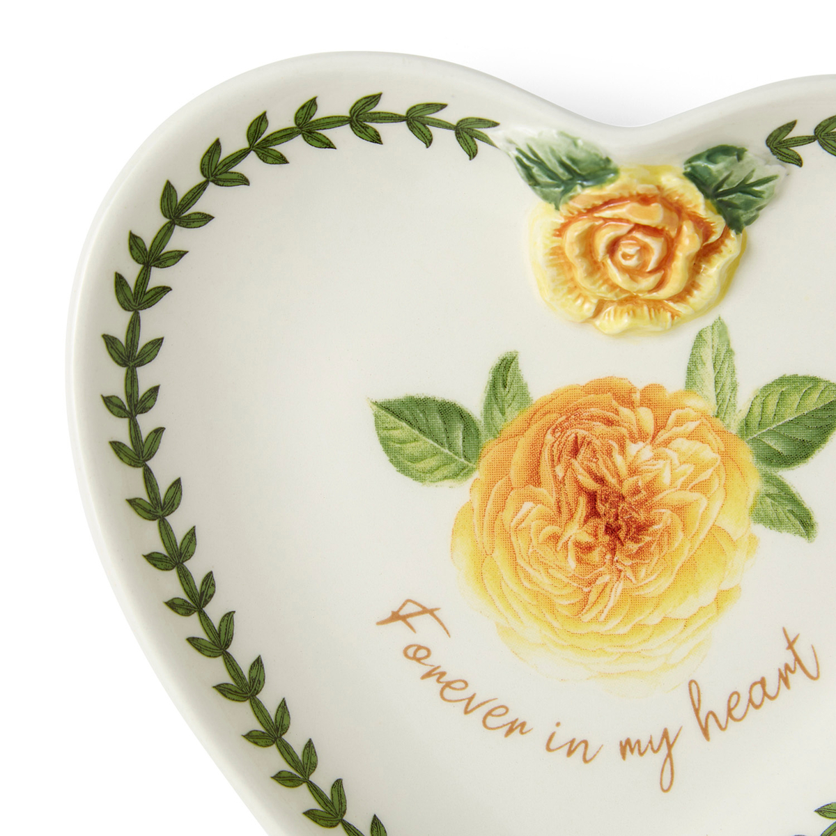 Botanic Garden Sentiments Heart Trinket Tray image number null