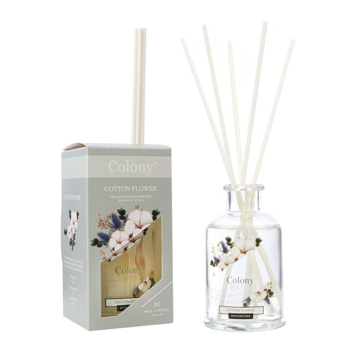 Colony Cotton Flower Reed Diffuser image number null