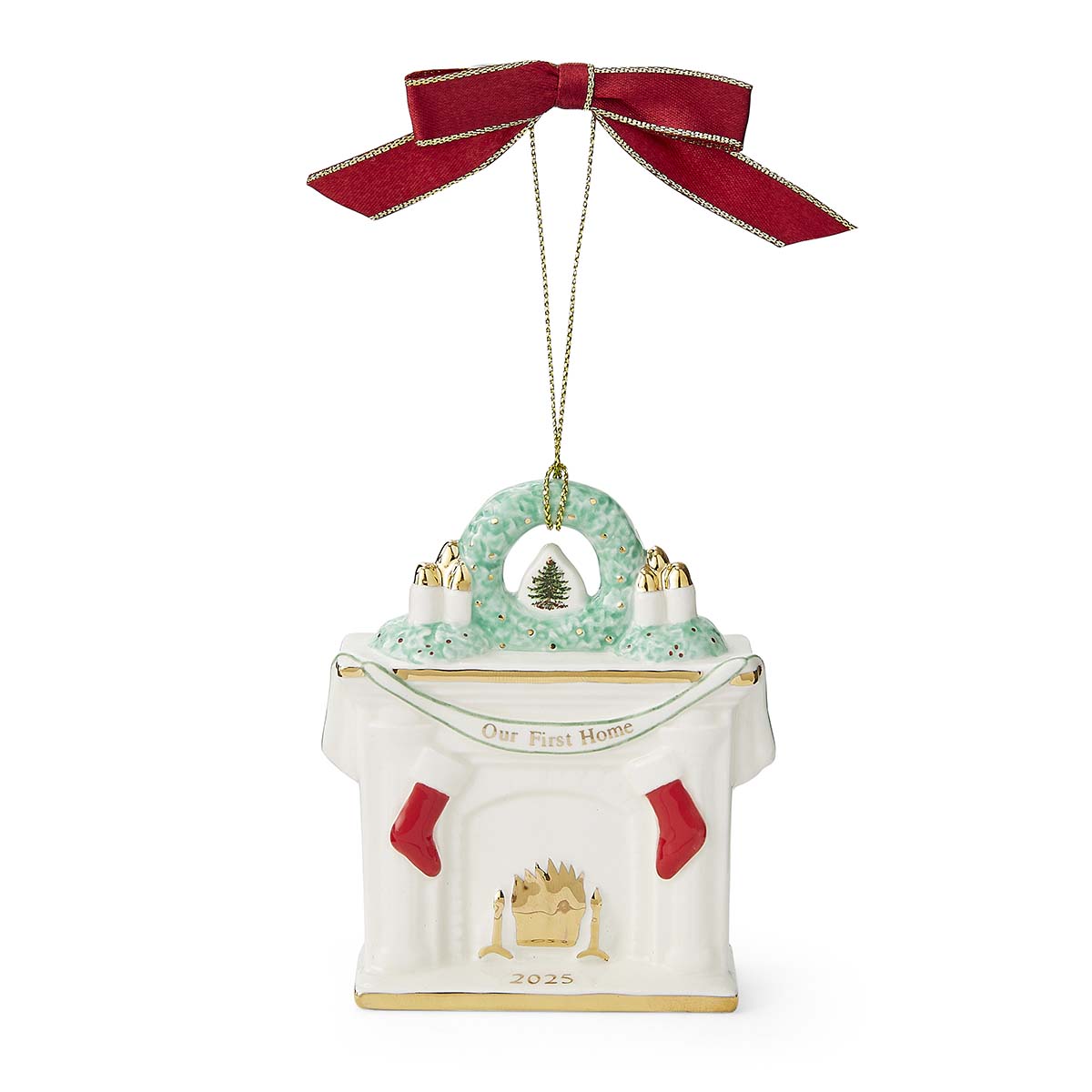 Christmas Tree First Home Fireplace Ornament image number null