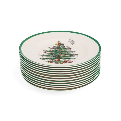 spode christmas tree dinner set