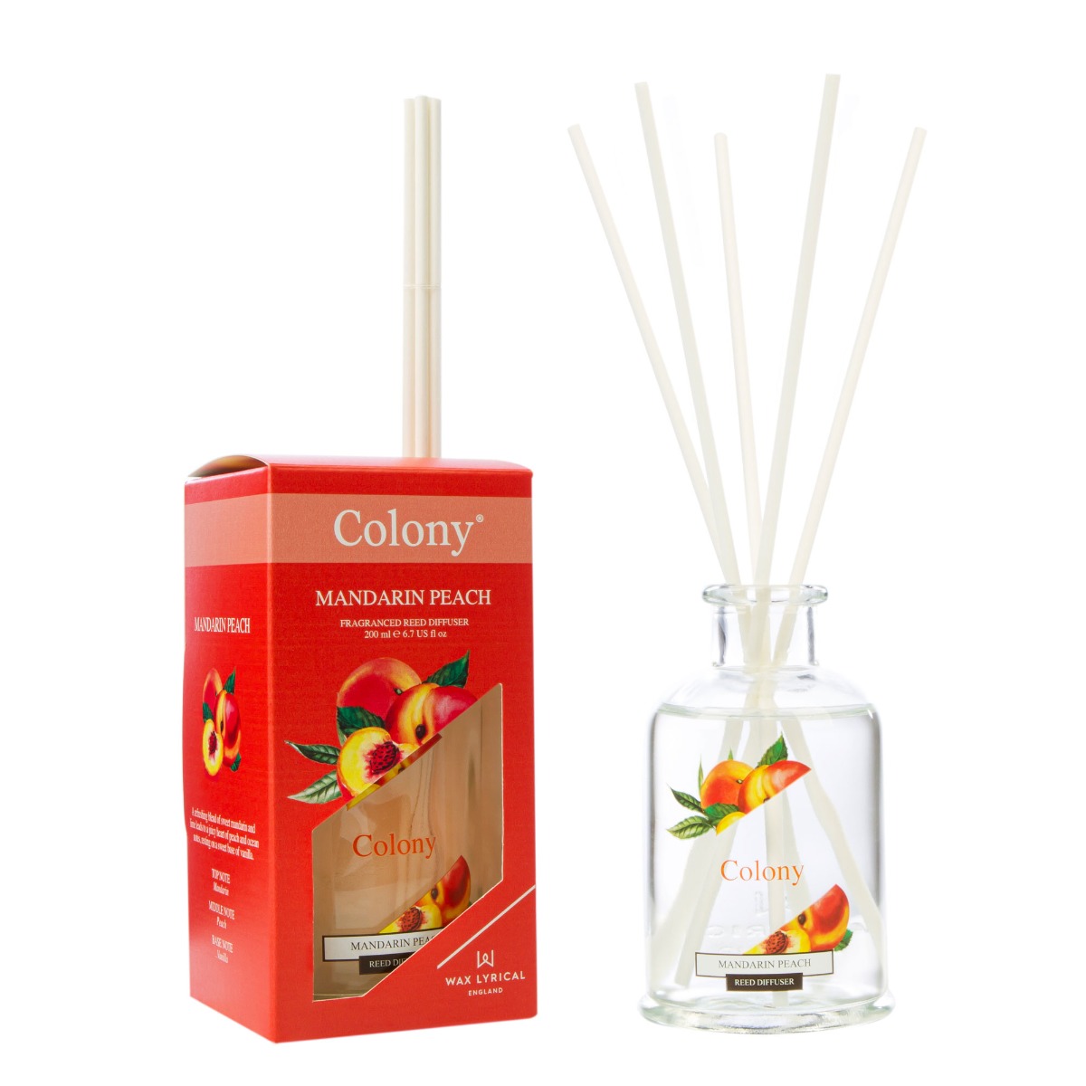 Colony Mandarin Peach Reed Diffuser image number null