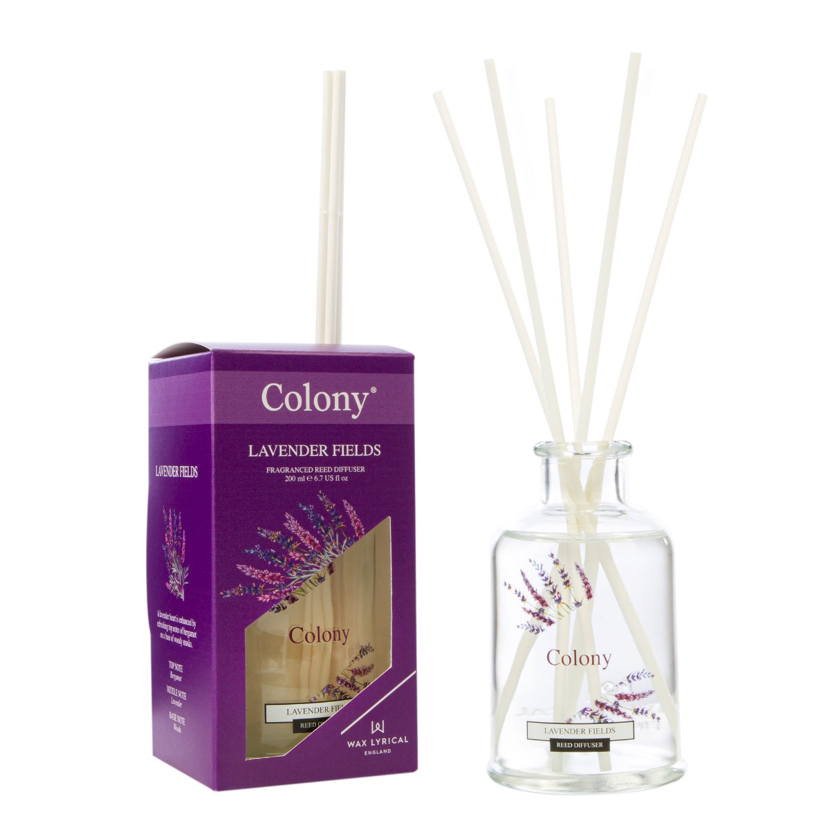 Colony Lavender Fields Reed Diffuser image number null