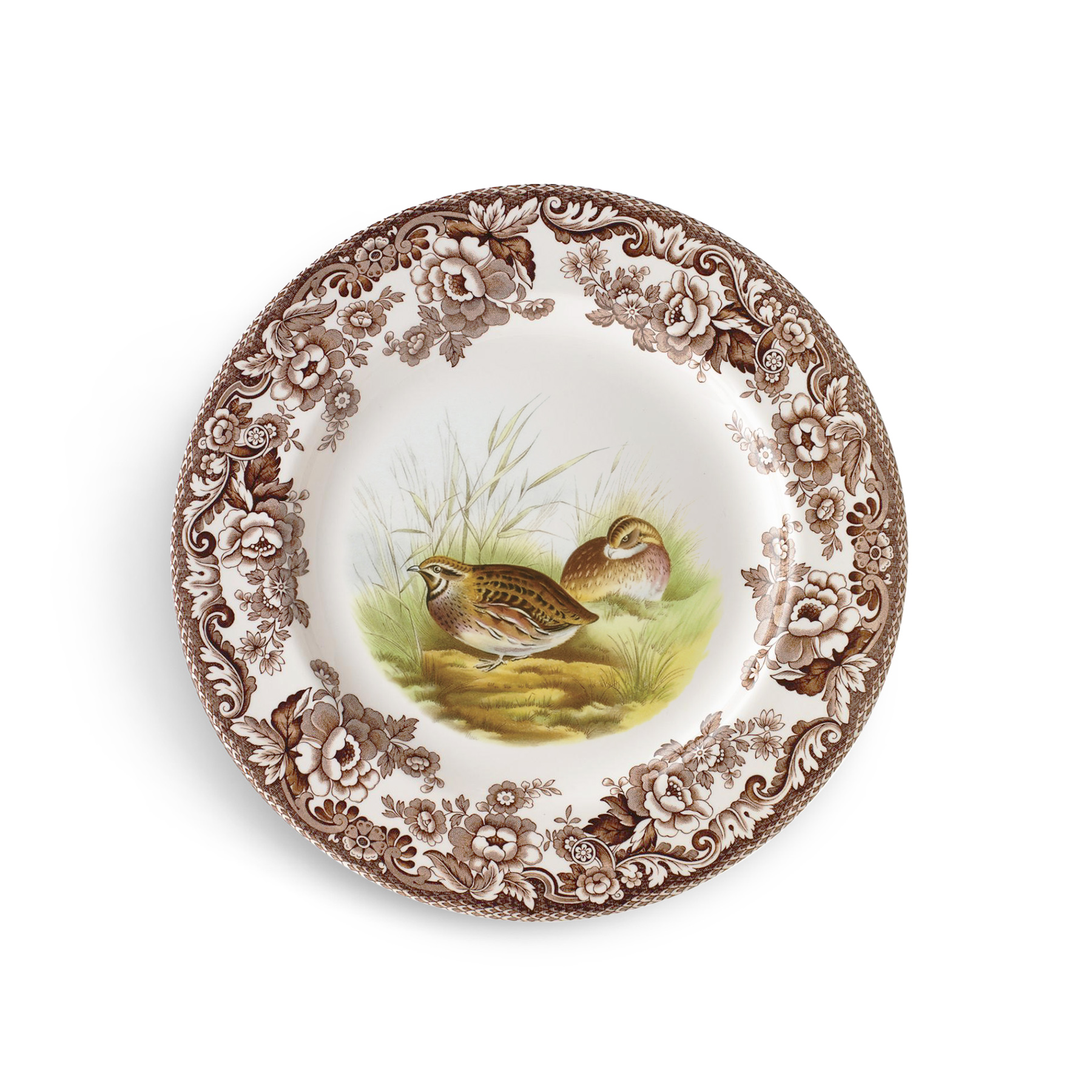 Woodland Quail Soup Plate 9 Inch image number null