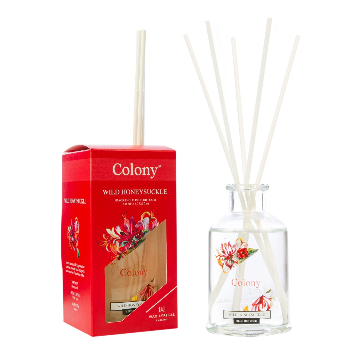 Colony Wild Honeysuckle Reed Diffuser image number null