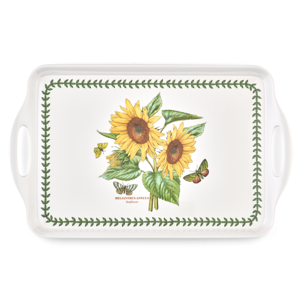 Botanic Garden Large Melamine Handled Tray (Sunflower) image number null