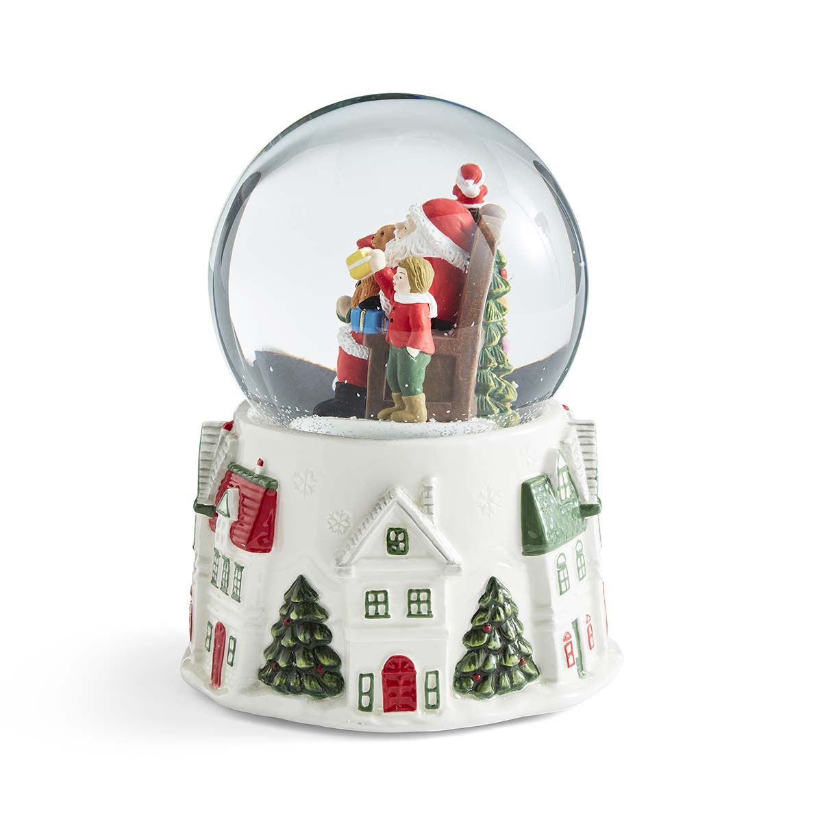 Christmas Tree Village Snowglobe image number null