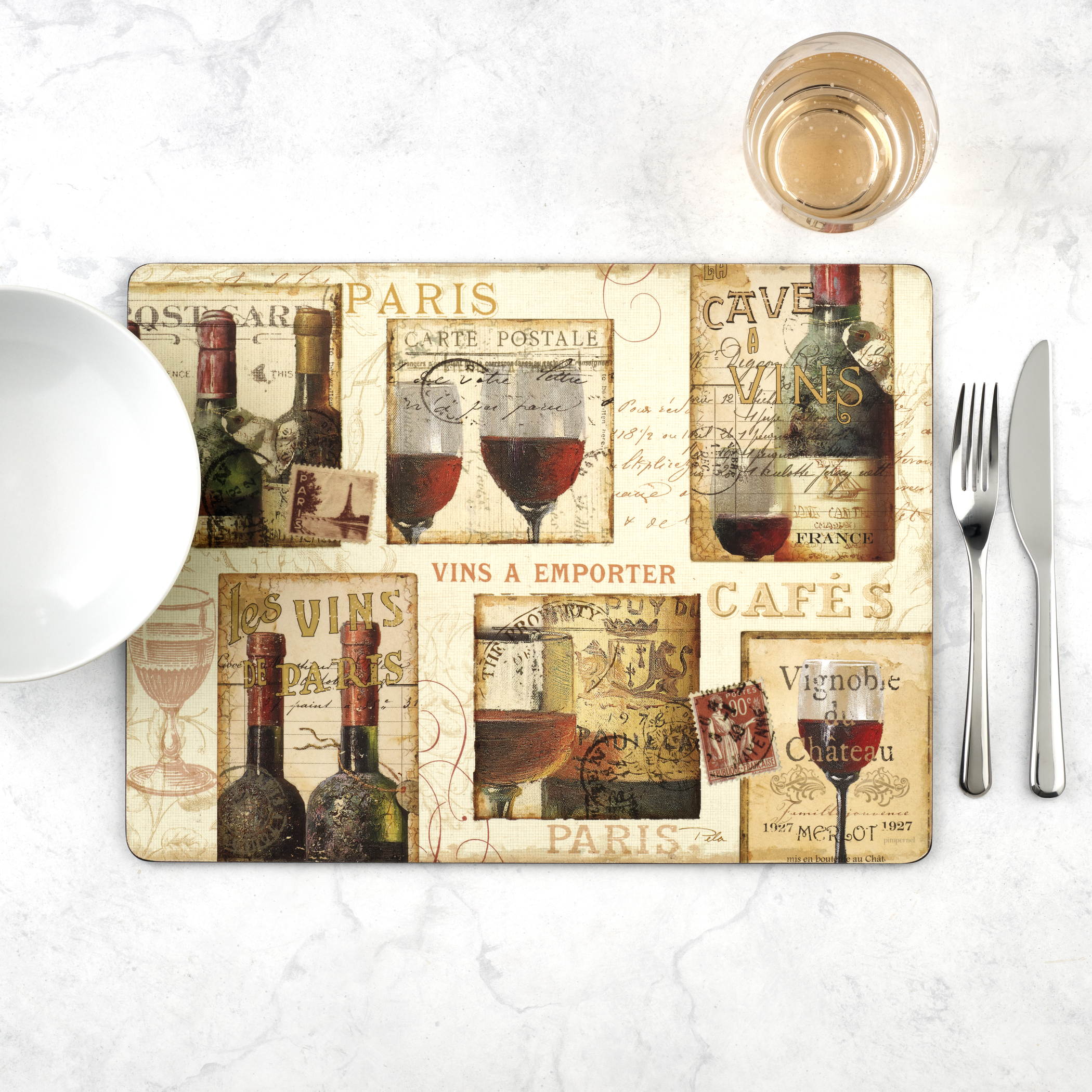 French Cellar Placemats Set of 4 image number null