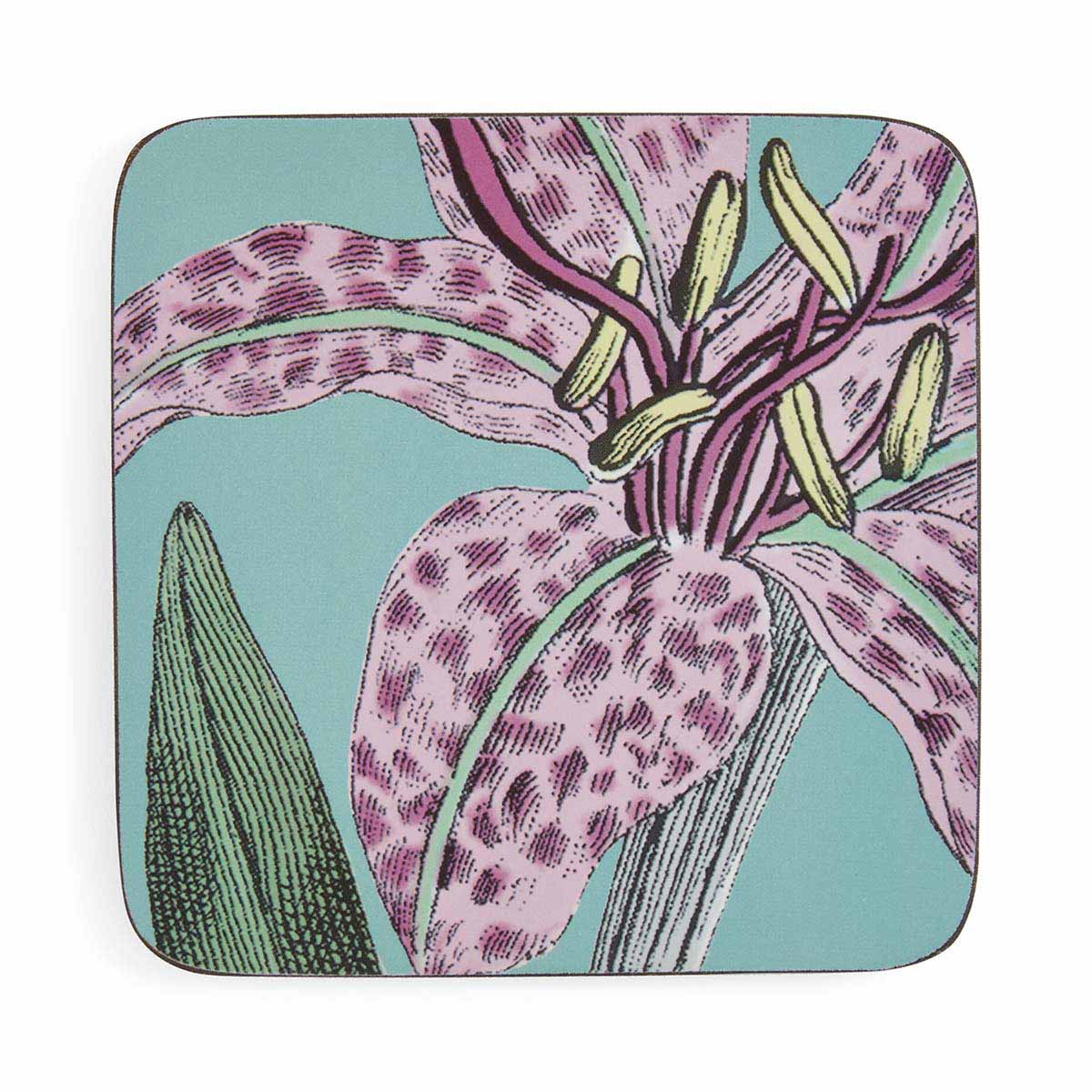 Botanic Garden Flora & Fauna Set of 6 Coasters image number null