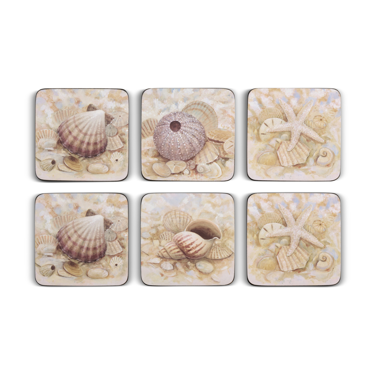 Beach Prize Coasters Set of 6 image number null