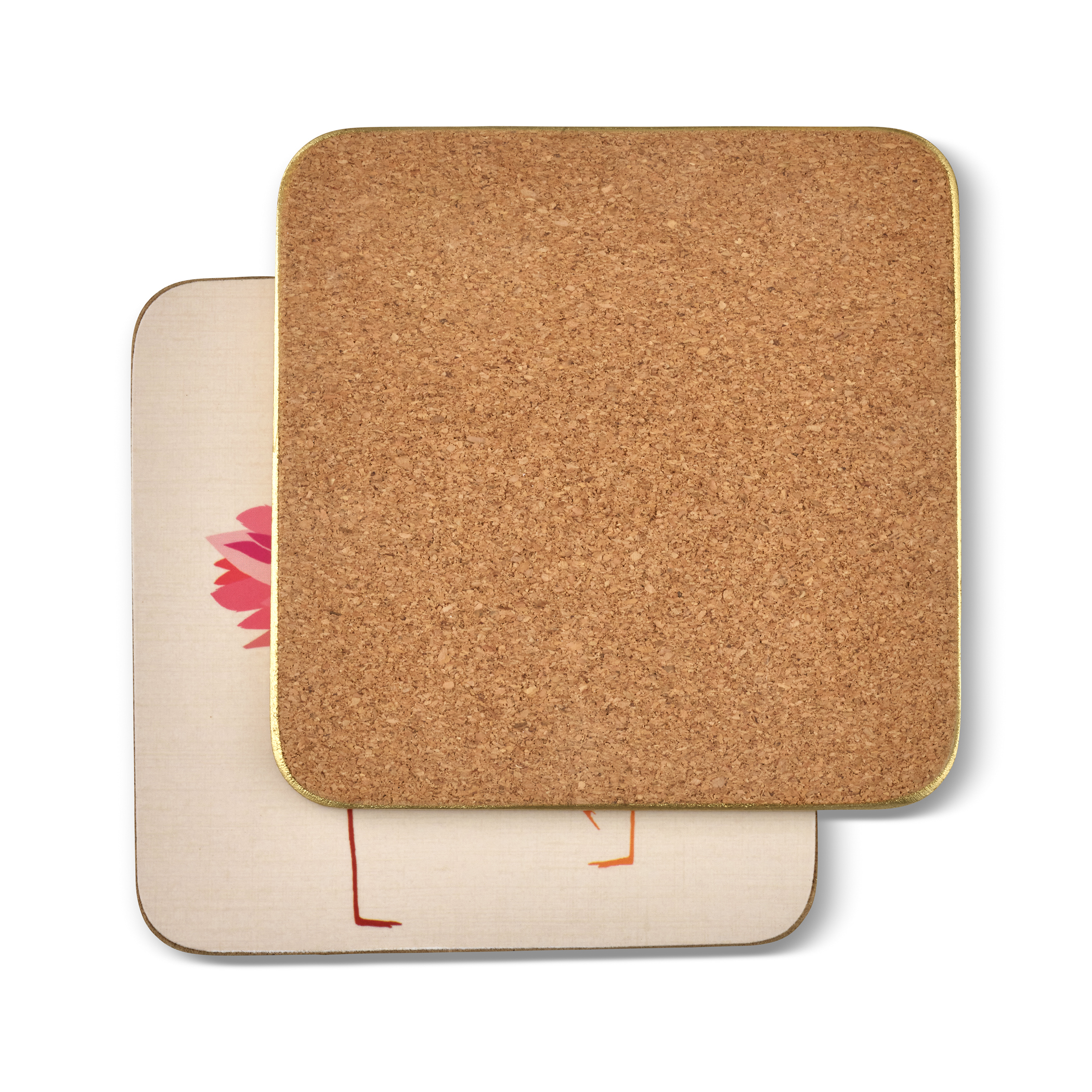 Sara Miller London Flamingo Coasters Set of 6 image number null