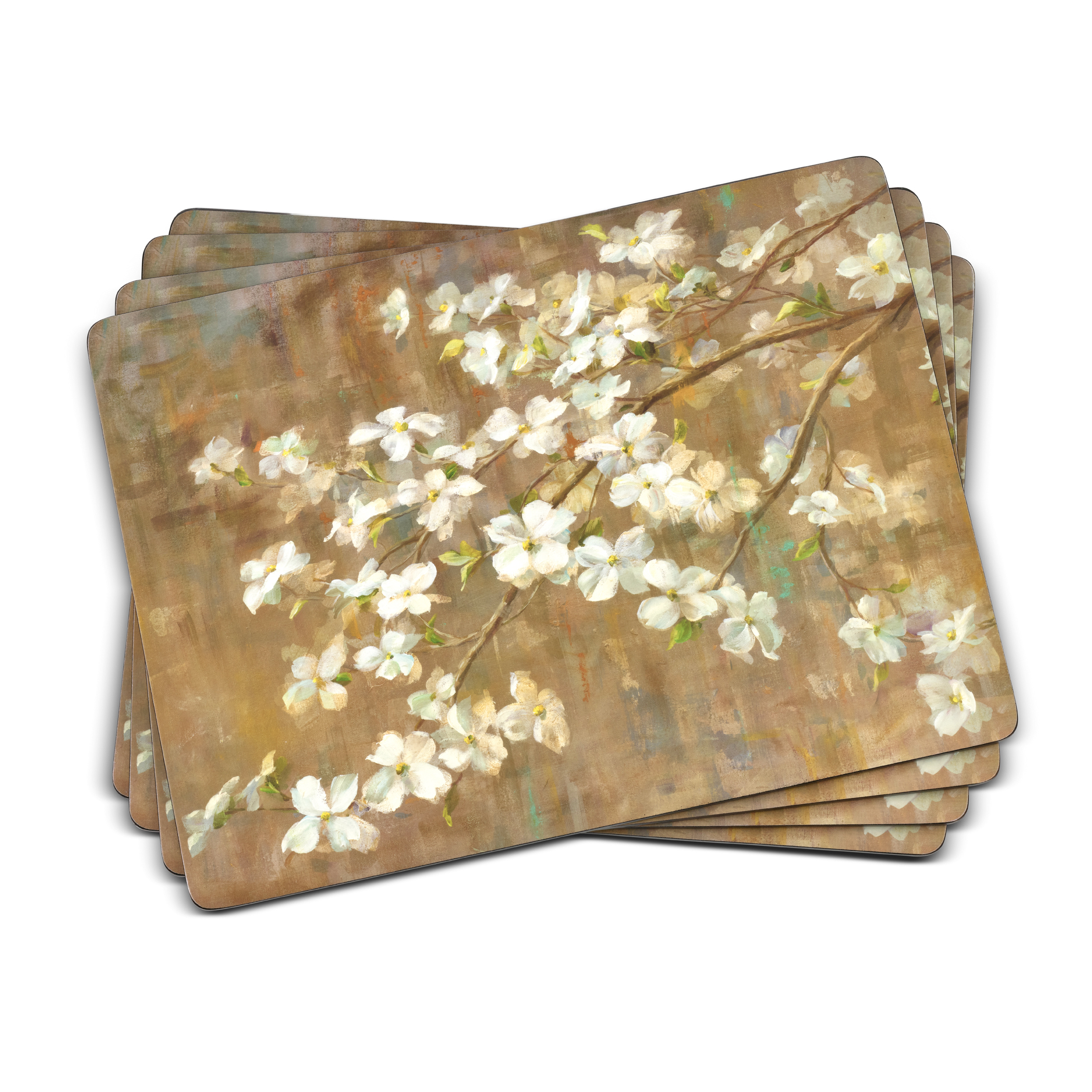 Dogwood In Spring 4 Placemats image number null