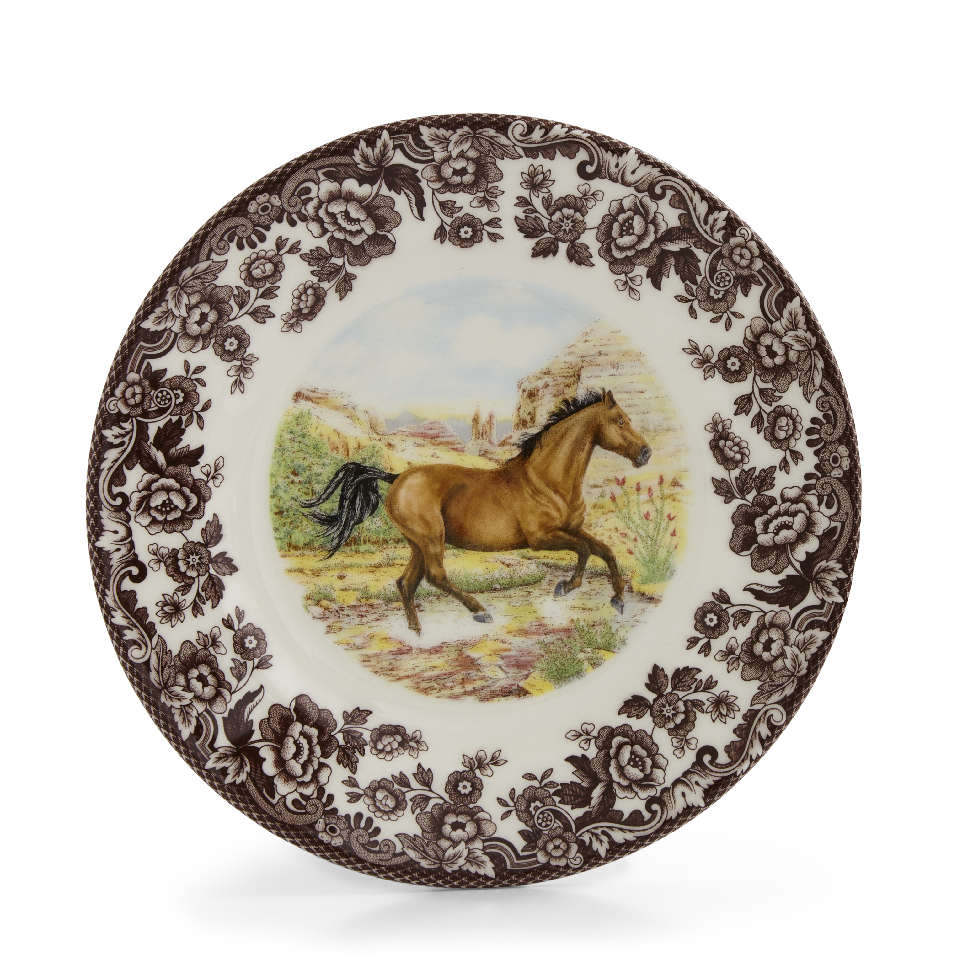 Woodland Salad Plate 8 Inch (American Quarter Horse) image number null