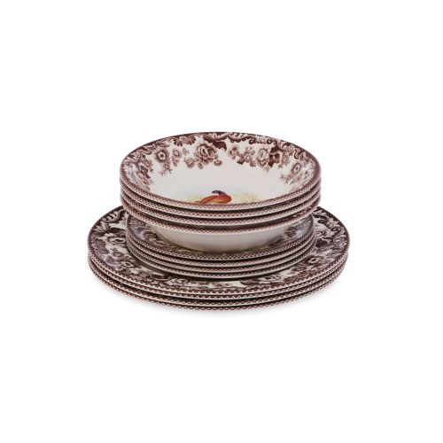 Woodland Pheasant 12-Piece Set image number null