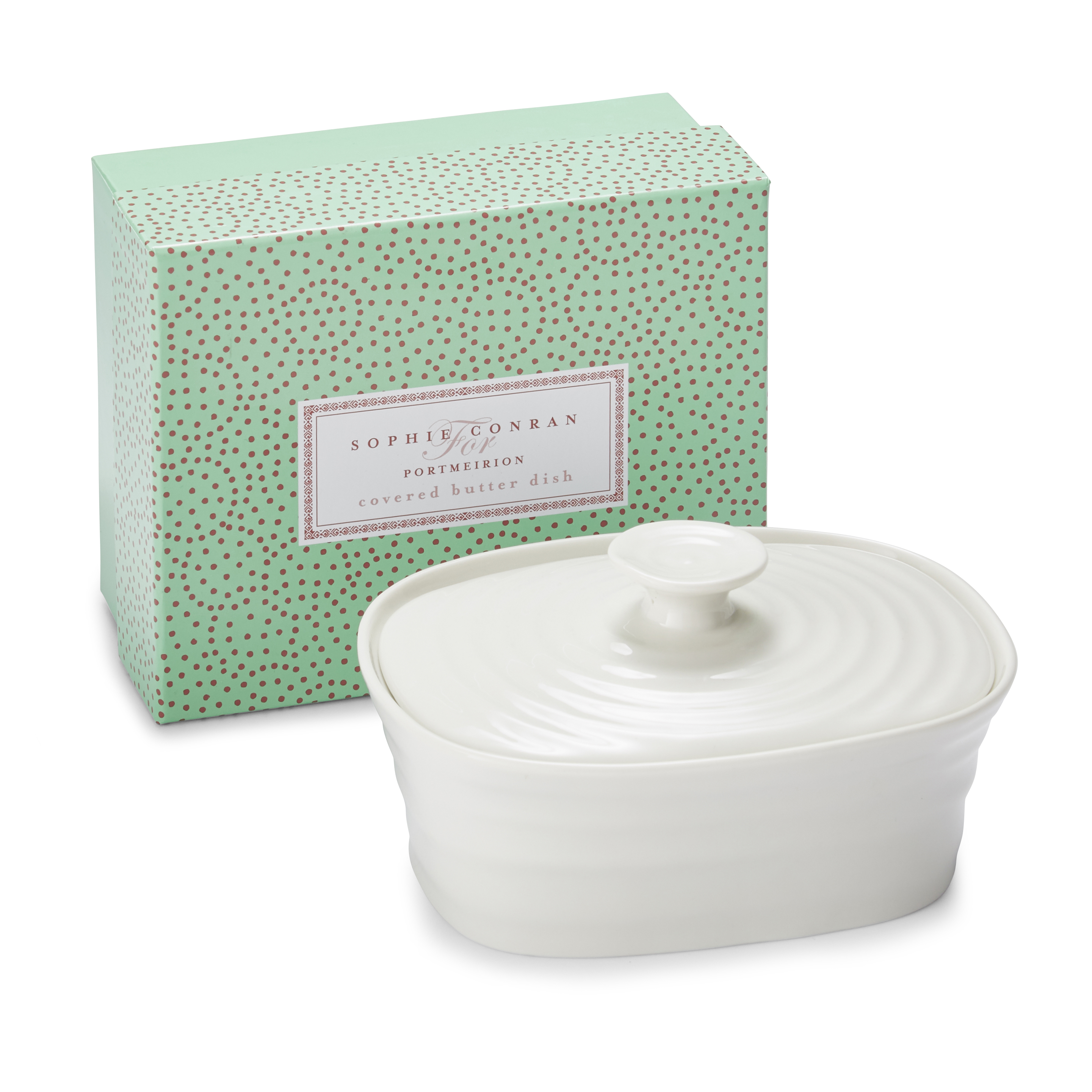 Sophie Conran White Covered Butter image number null