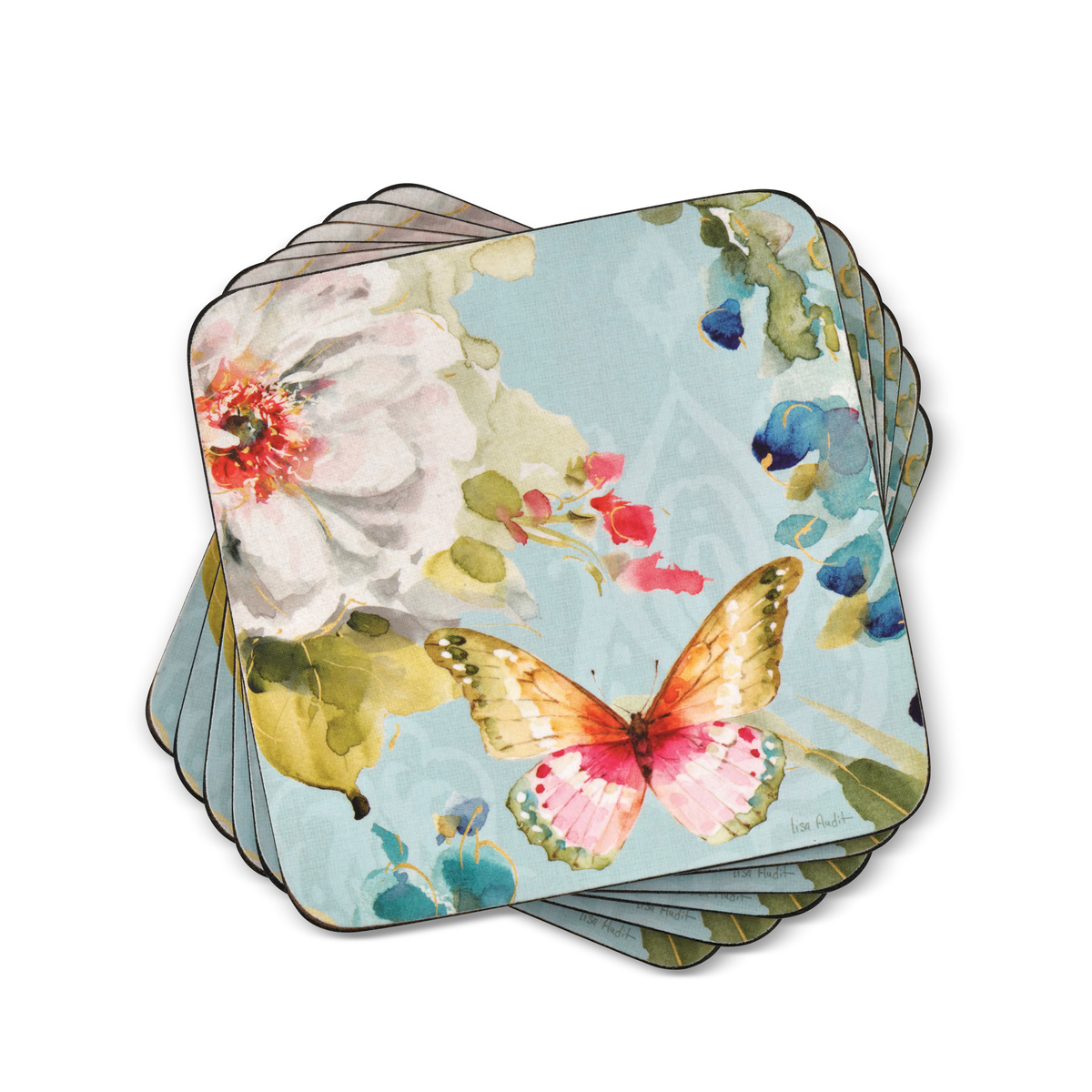 Colorful Breeze Coasters Set of 6 image number null