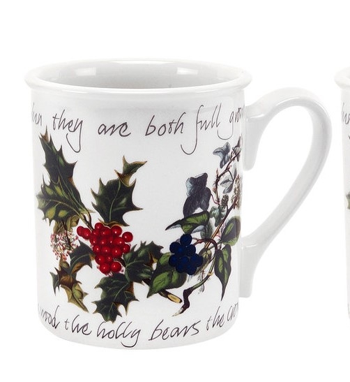 The Holly and The Ivy Mug Set of 4 image number null