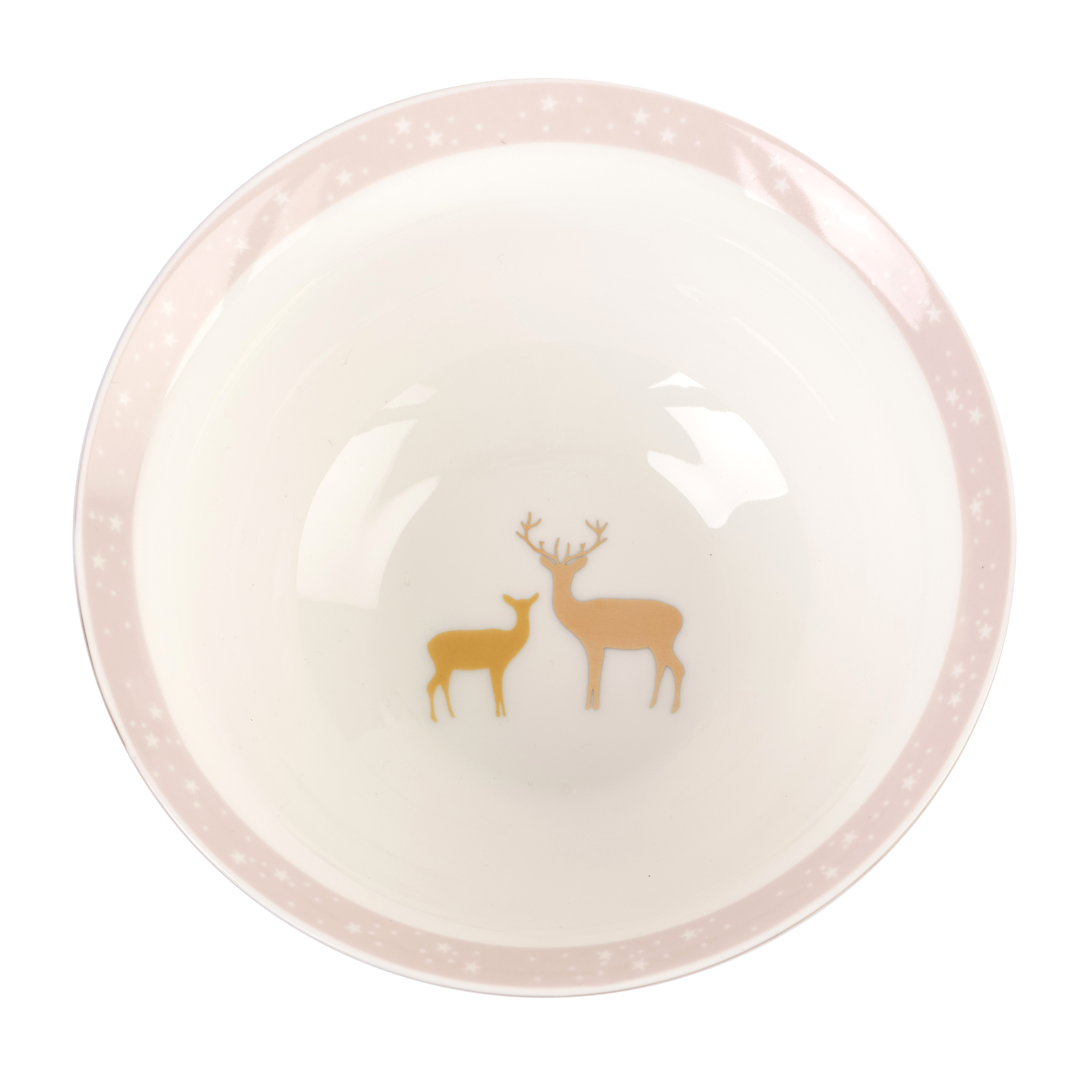 Sara Miller Frosted Pines Candy Bowl image number null