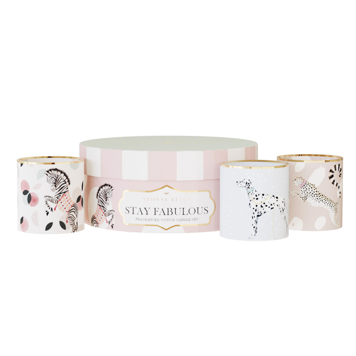 Yvonne Ellen Stay Fabulous Votive Gift Set image number null