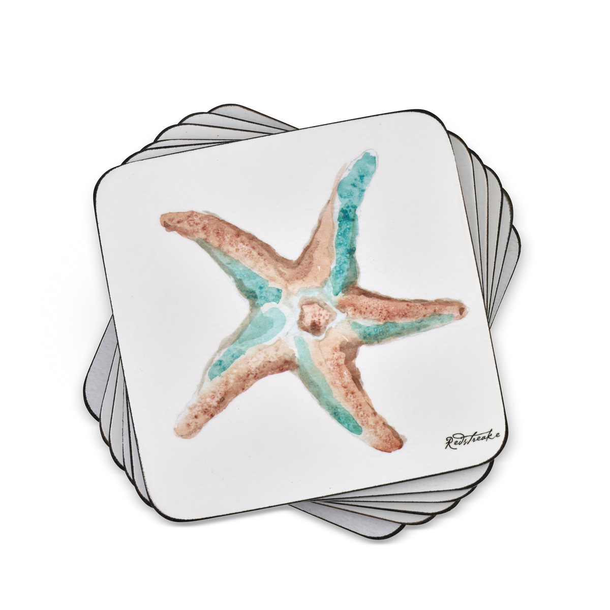 Coastal Shore Set of 6 Coasters image number null