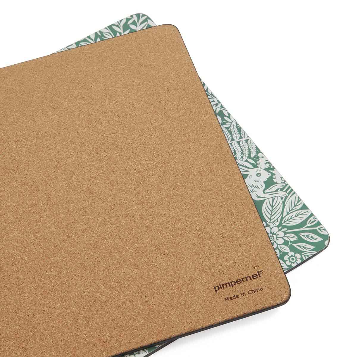 Tapestry Sage Set of 4 Large Placemats image number null