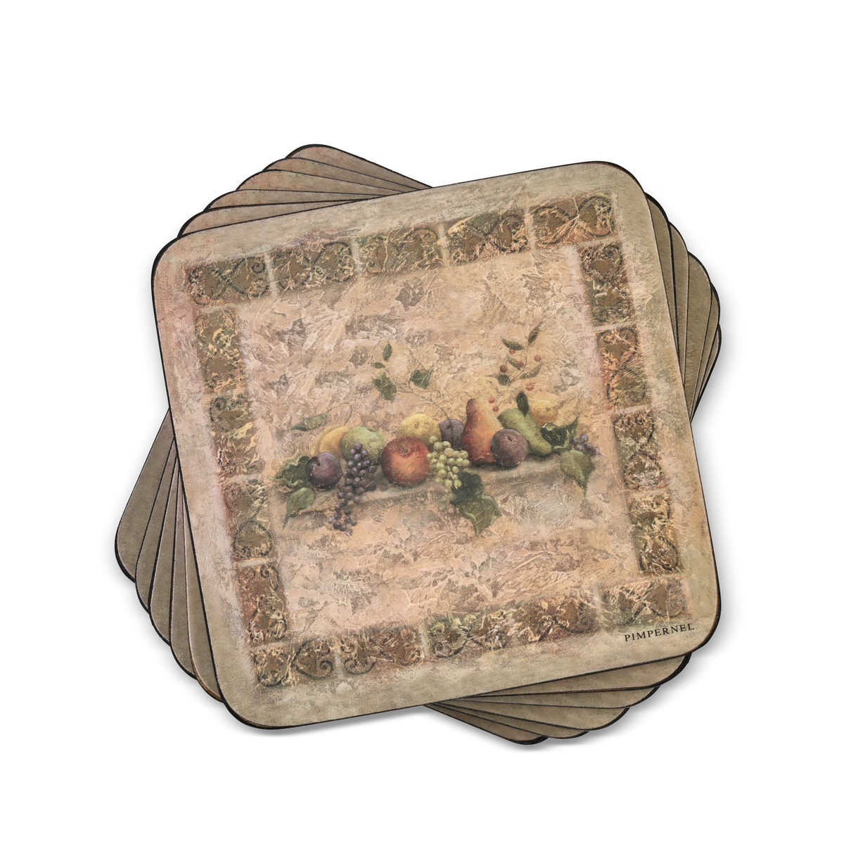 Tuscan Palette Coasters Set of 6 image number null