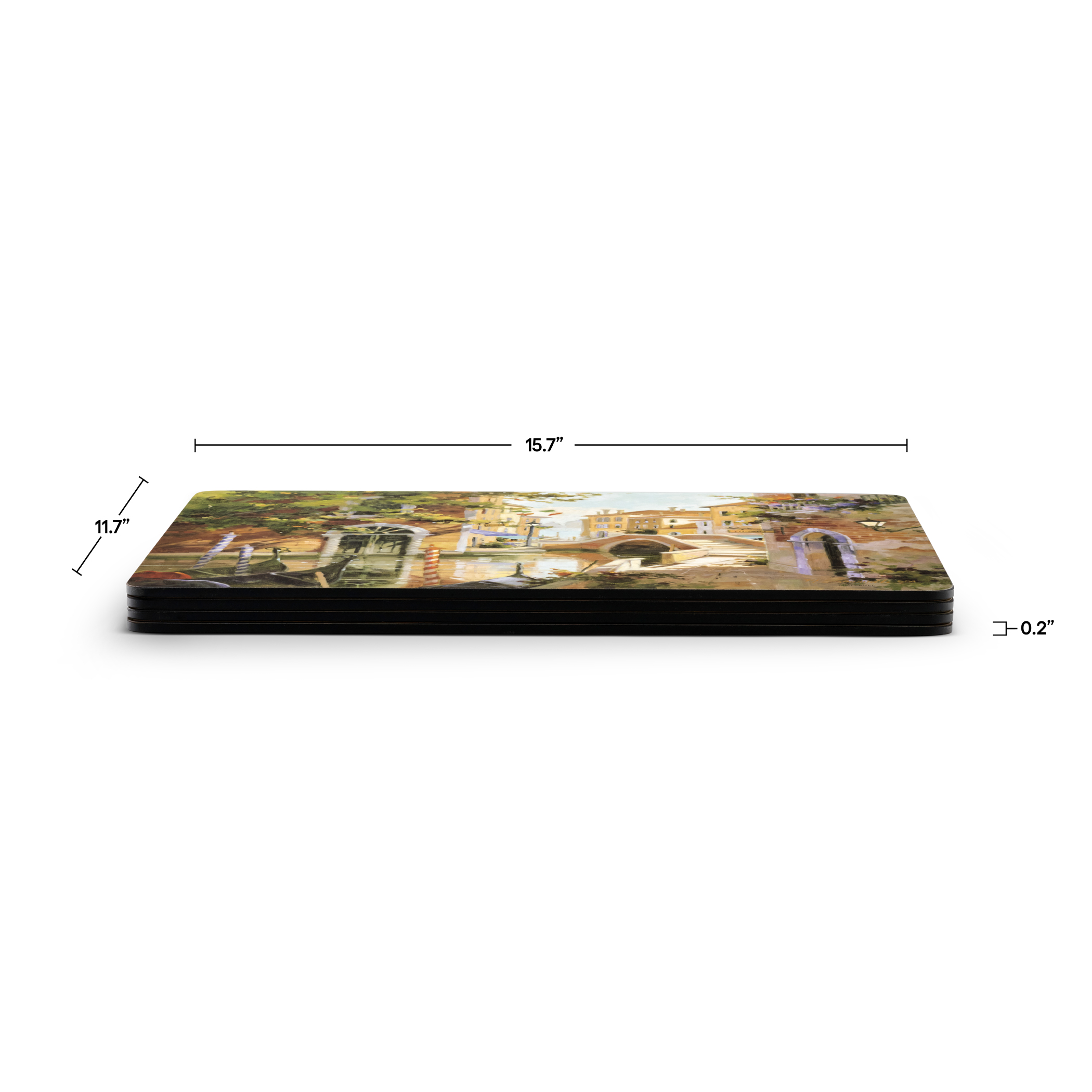 Venetian Scenes Placemats Set of 4 image number null