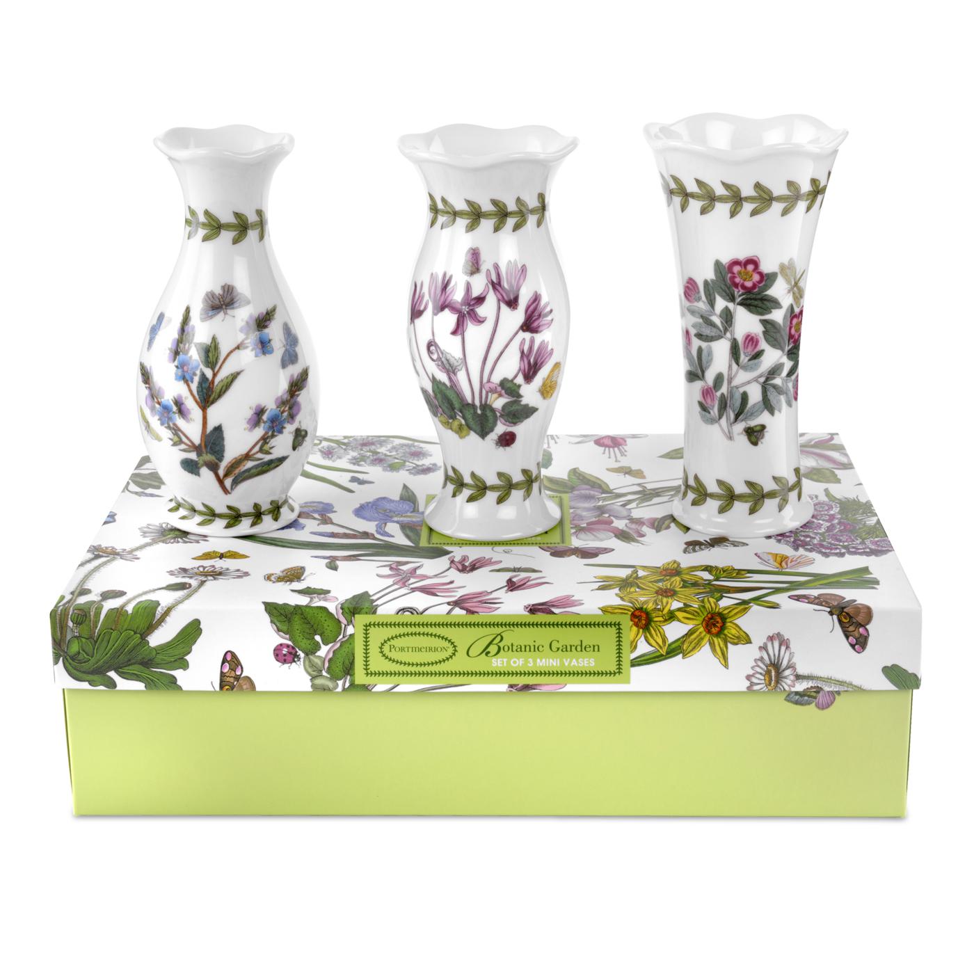 Botanic Garden Mini Vases Set of 3 image number null