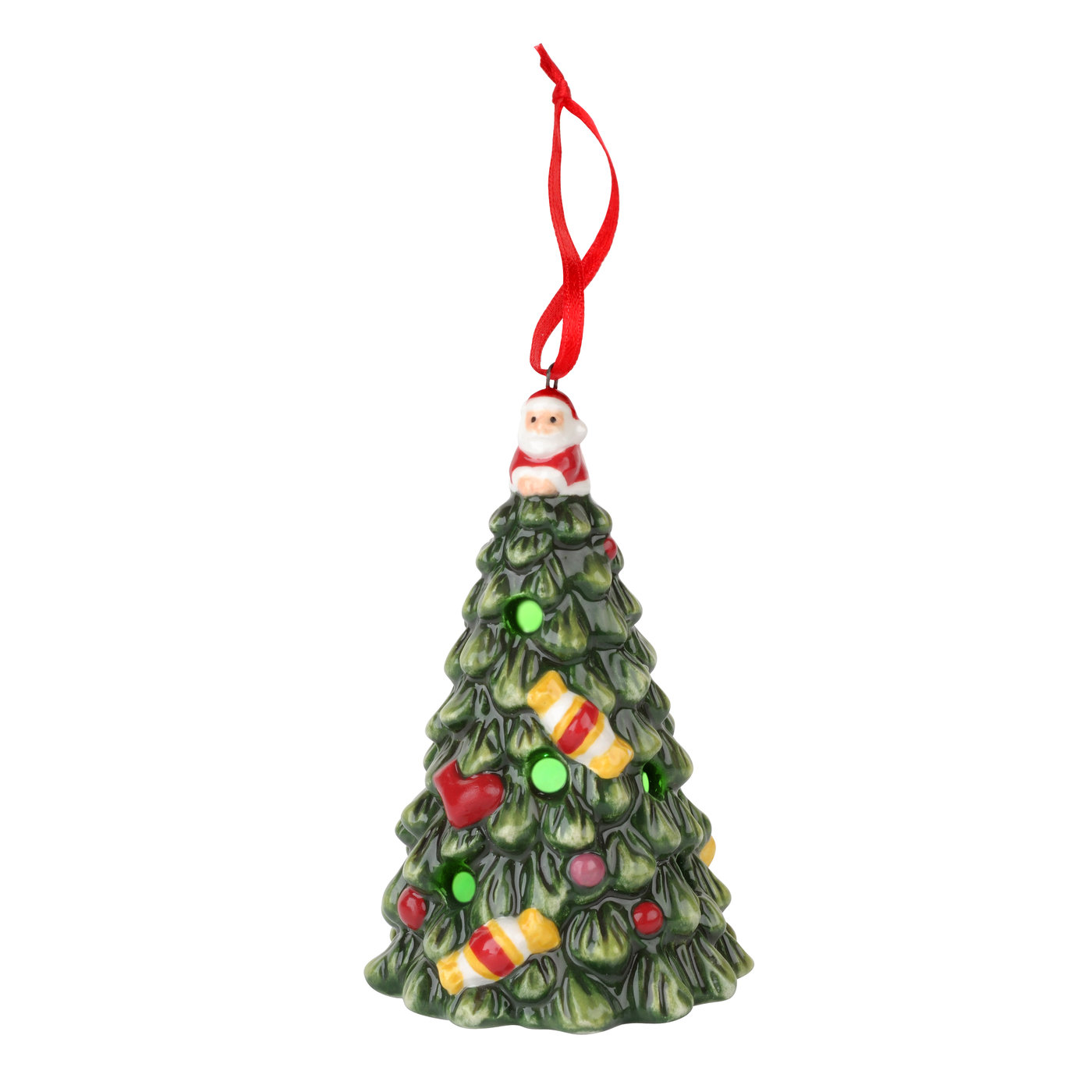 Christmas Tree Multicolor LED Tree Ornament image number null