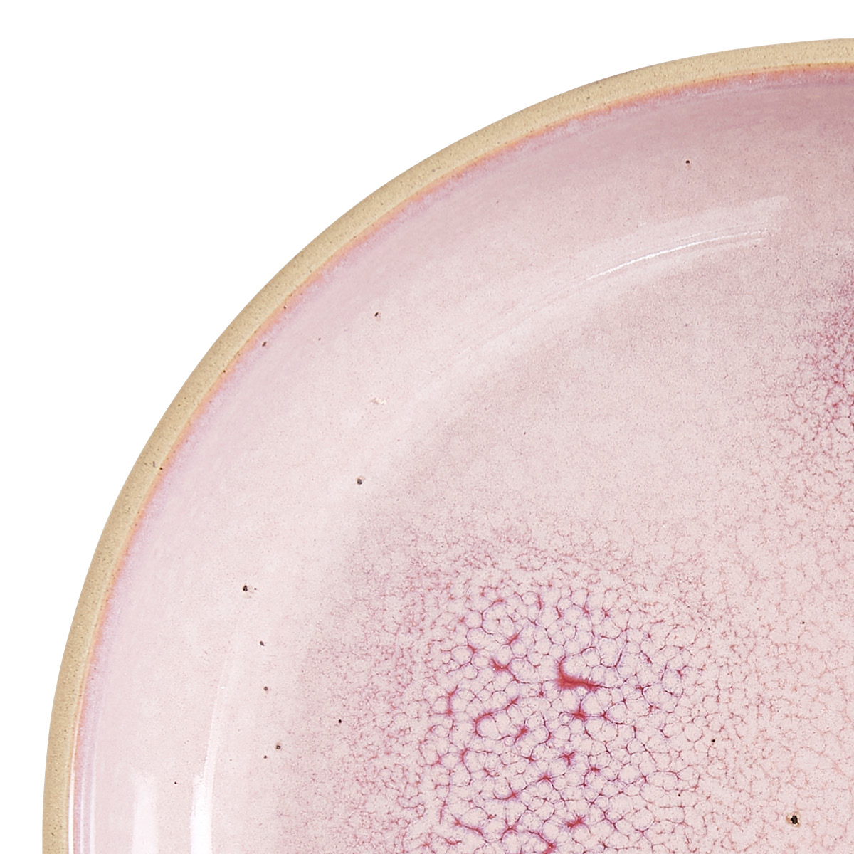 Minerals Low bowl, Rose Quartz image number null