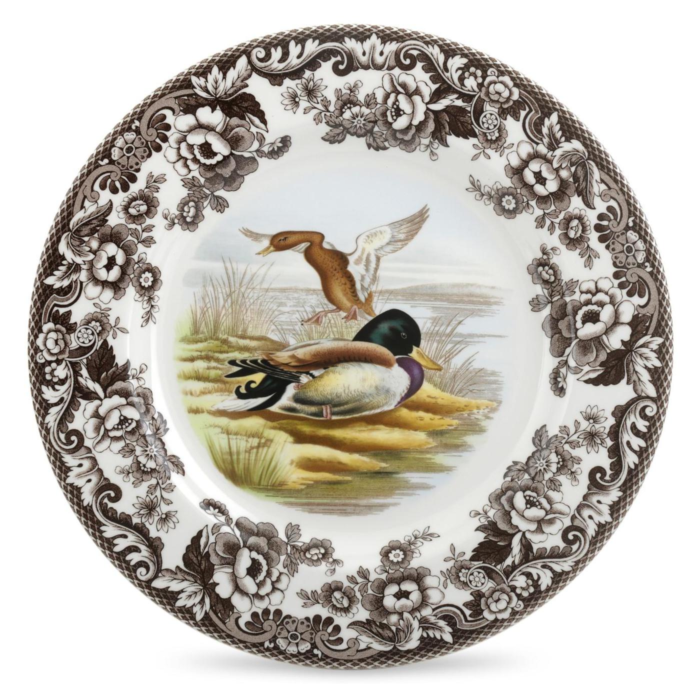 Spode Woodland Dinner Plate 10.5 Inch (Mallard) image number null