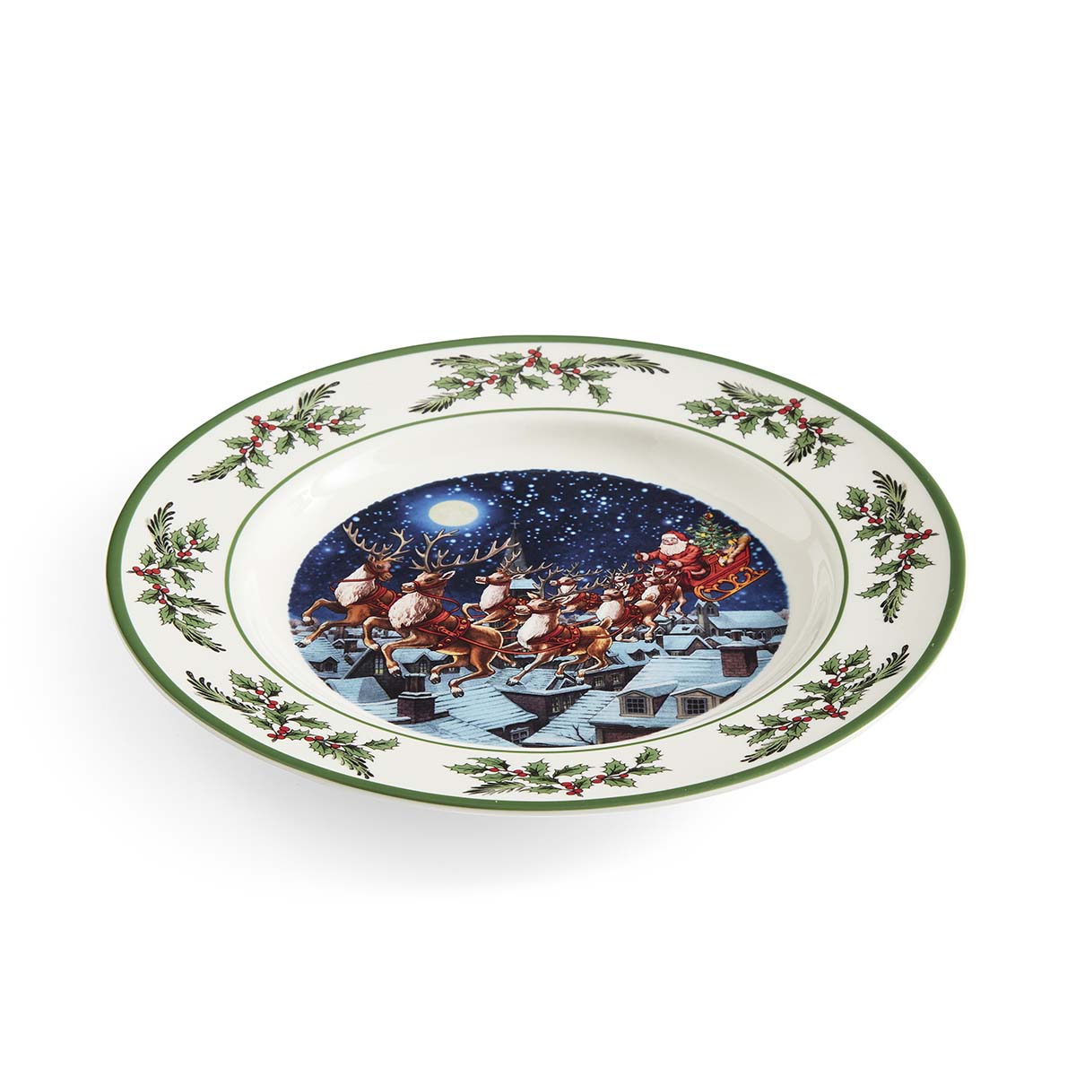 Christmas Tree 2025 Annual 10" Santa Plate image number null