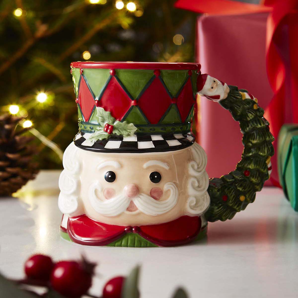 Christmas Tree Nutcracker Toby Mug image number null