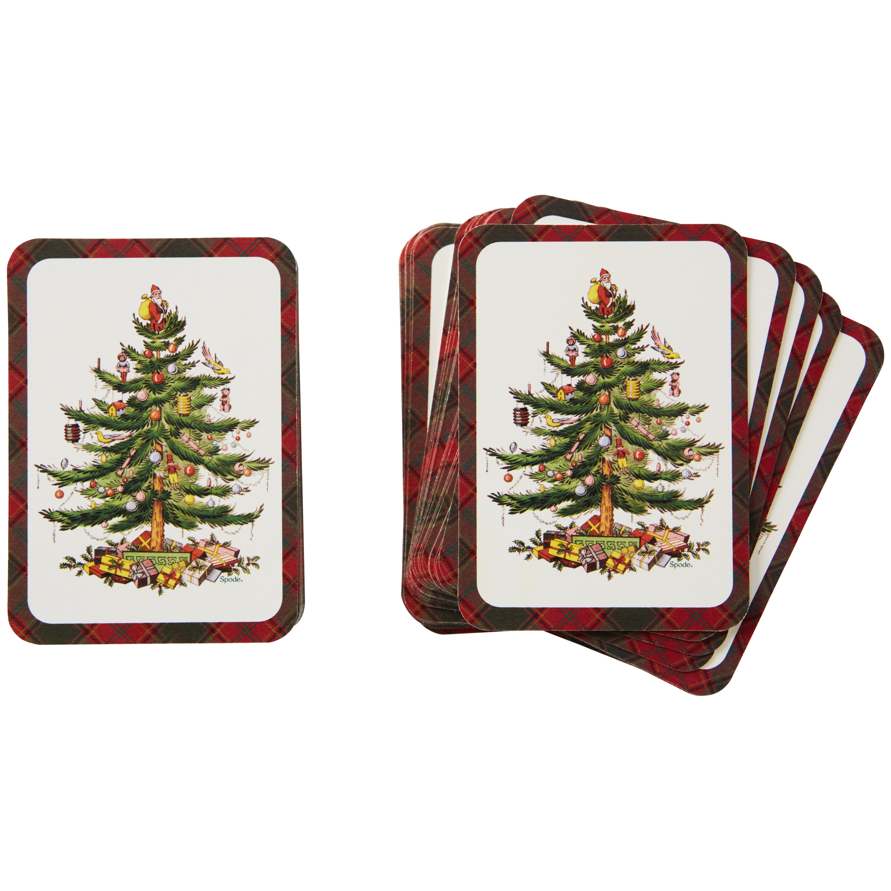 Christmas Tree Double Deck Playing Cards image number null