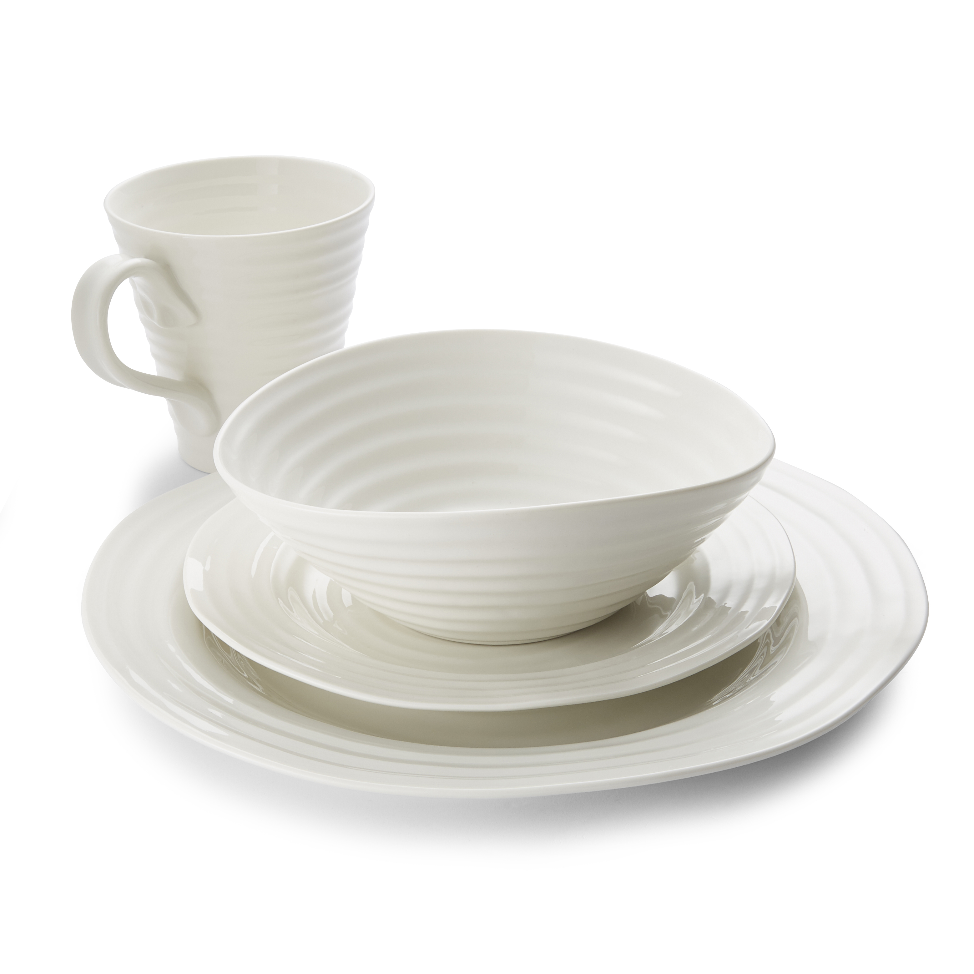 Sophie Conran White 4 Piece Place Setting image number null