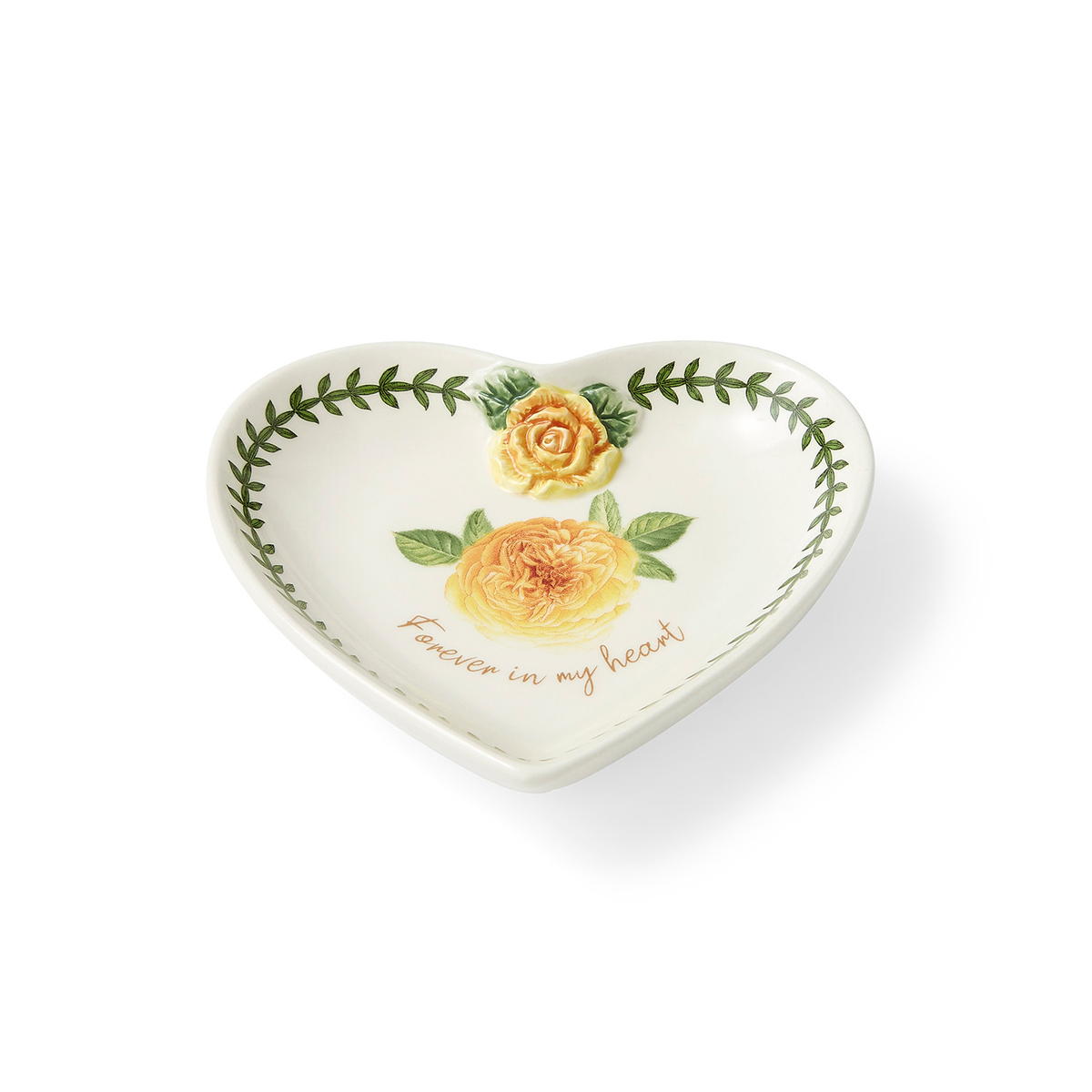 Botanic Garden Sentiments Heart Trinket Tray image number null