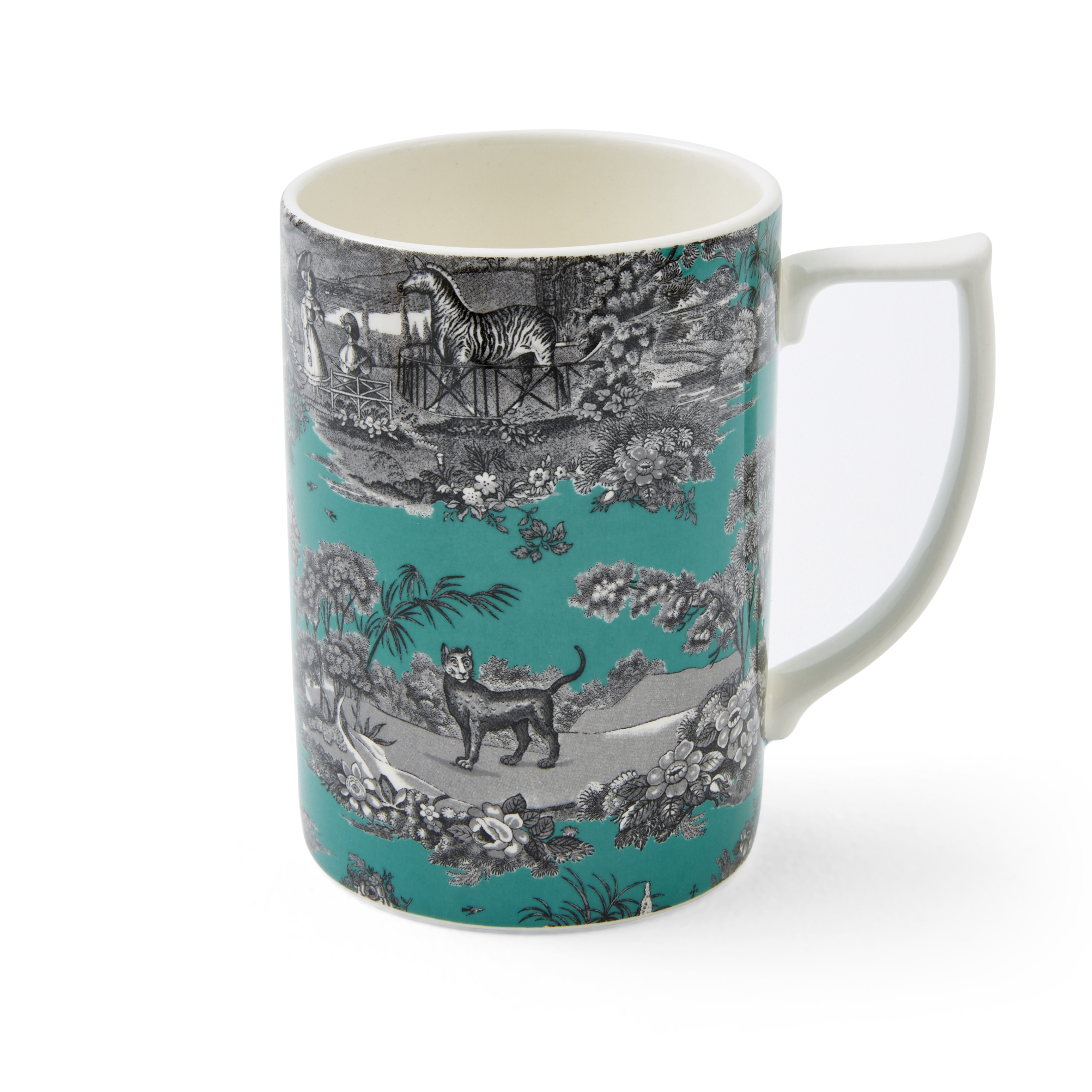 Zoological Gardens Mug Turquoise image number null