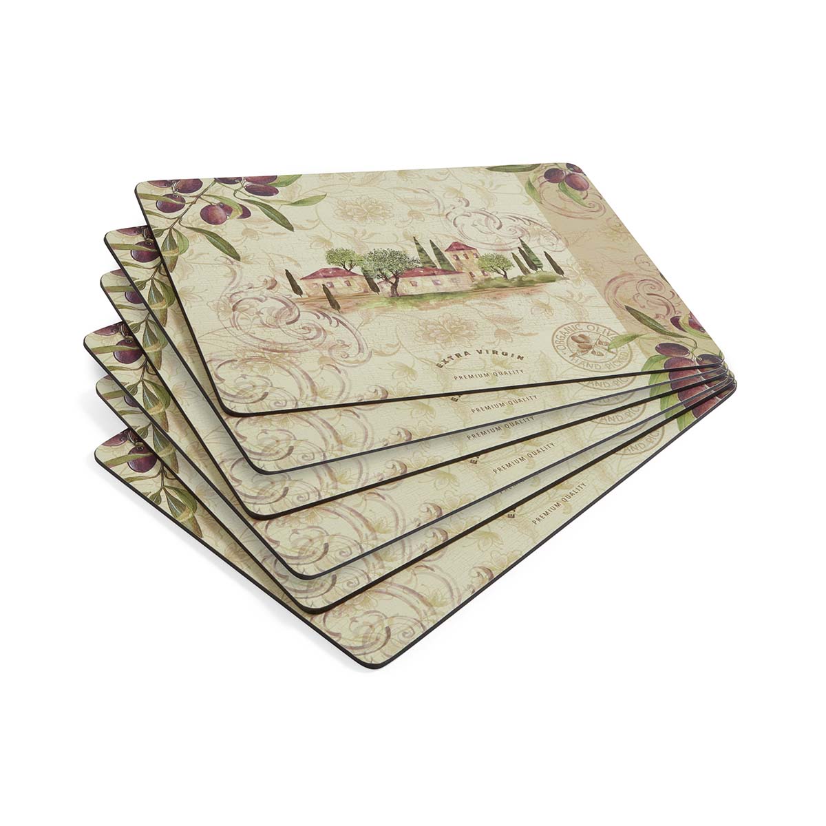 Olive Orchard Set of 4 Large Placemats image number null
