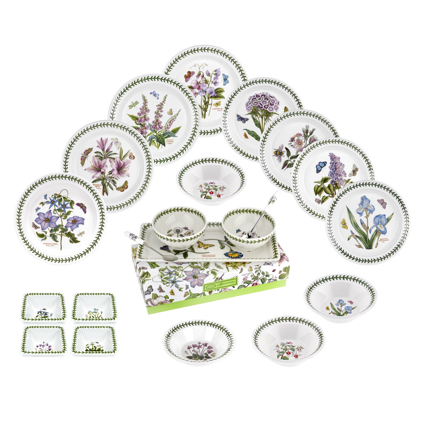 Botanic Garden 21 Piece Serving Set image number null