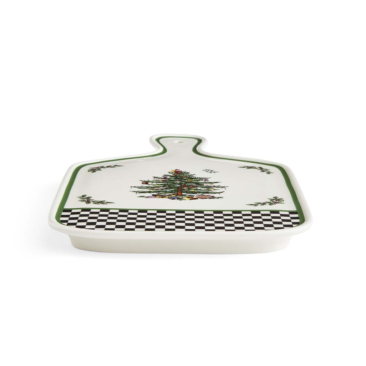 Christmas Tree Black & White Serving Board image number null