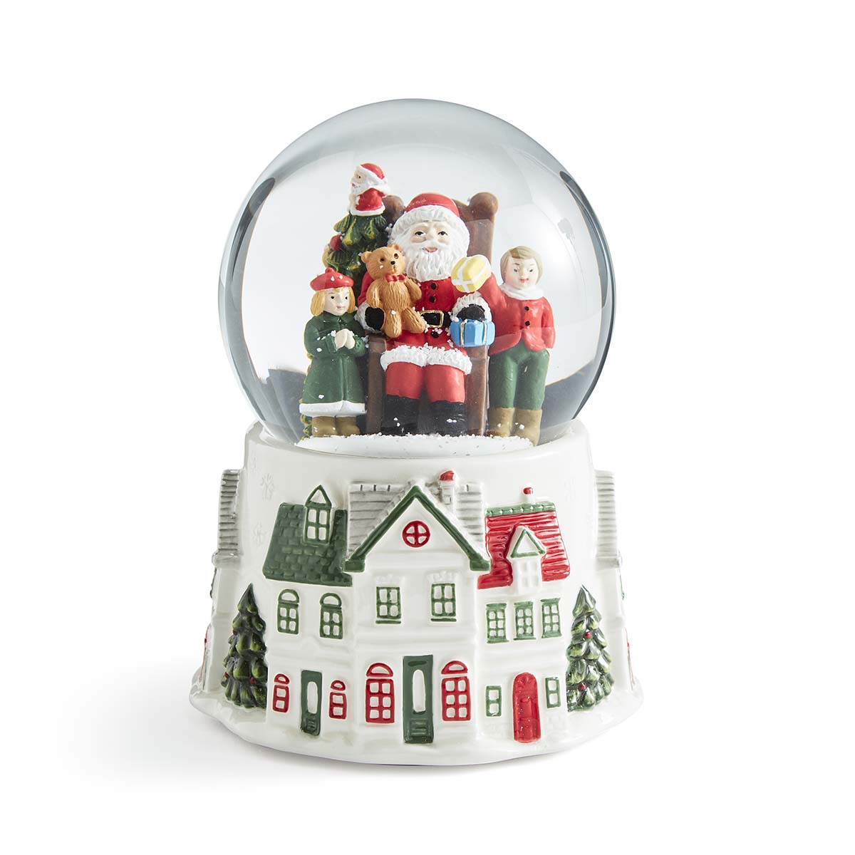 Christmas Tree Village Snowglobe image number null