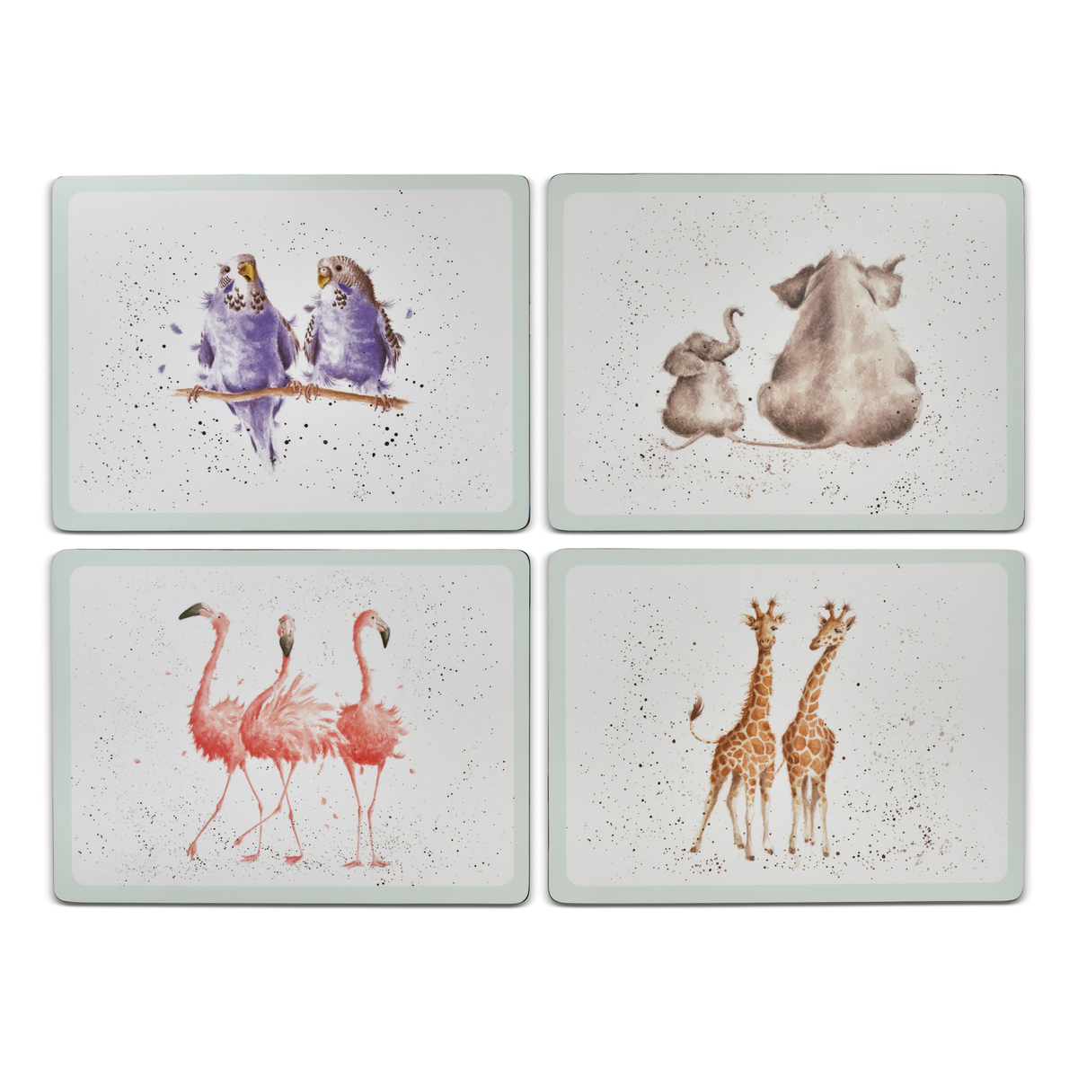 Wrendale Designs Zoological Large Placemats Set of 4 image number null