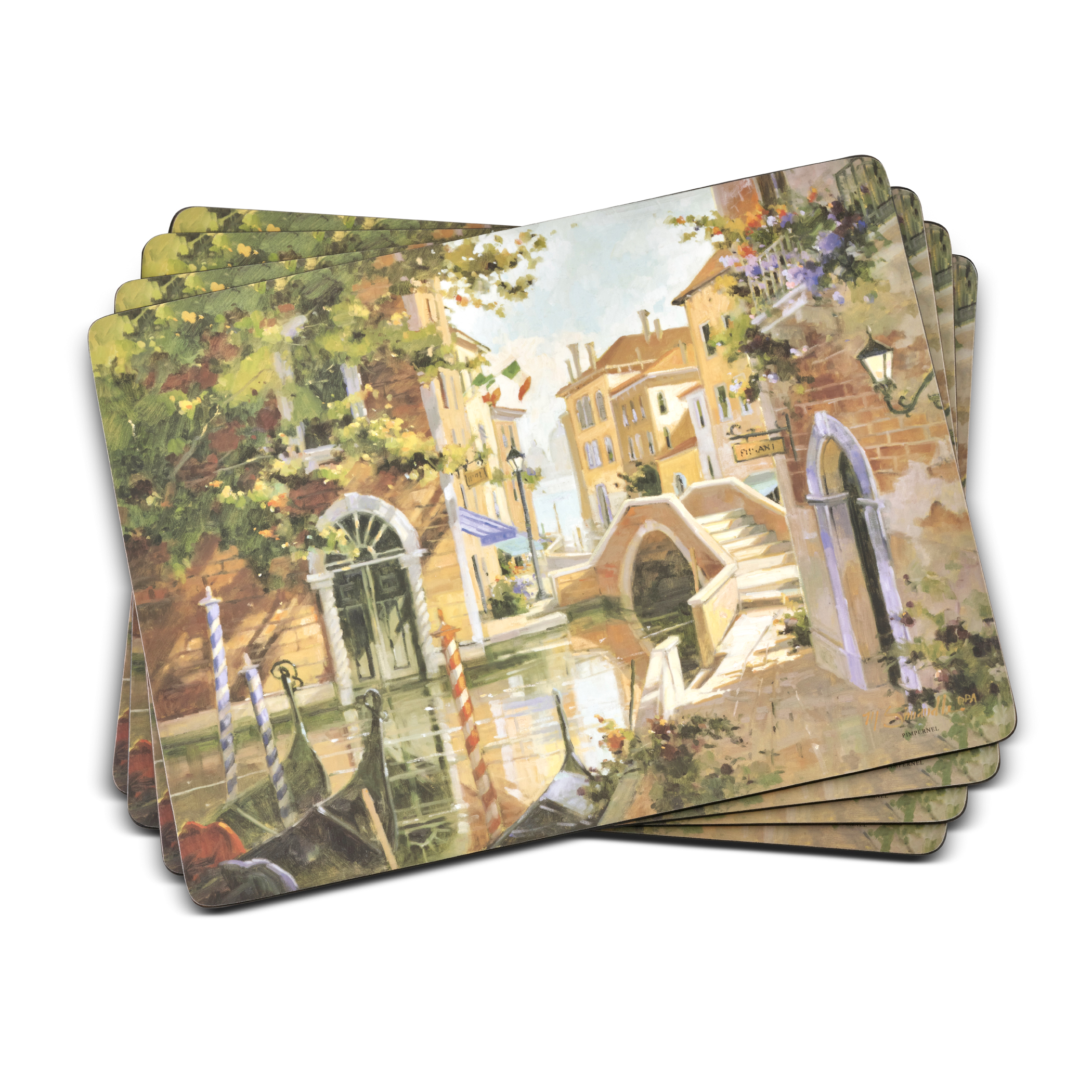 Venetian Scenes Placemats Set of 4 image number null